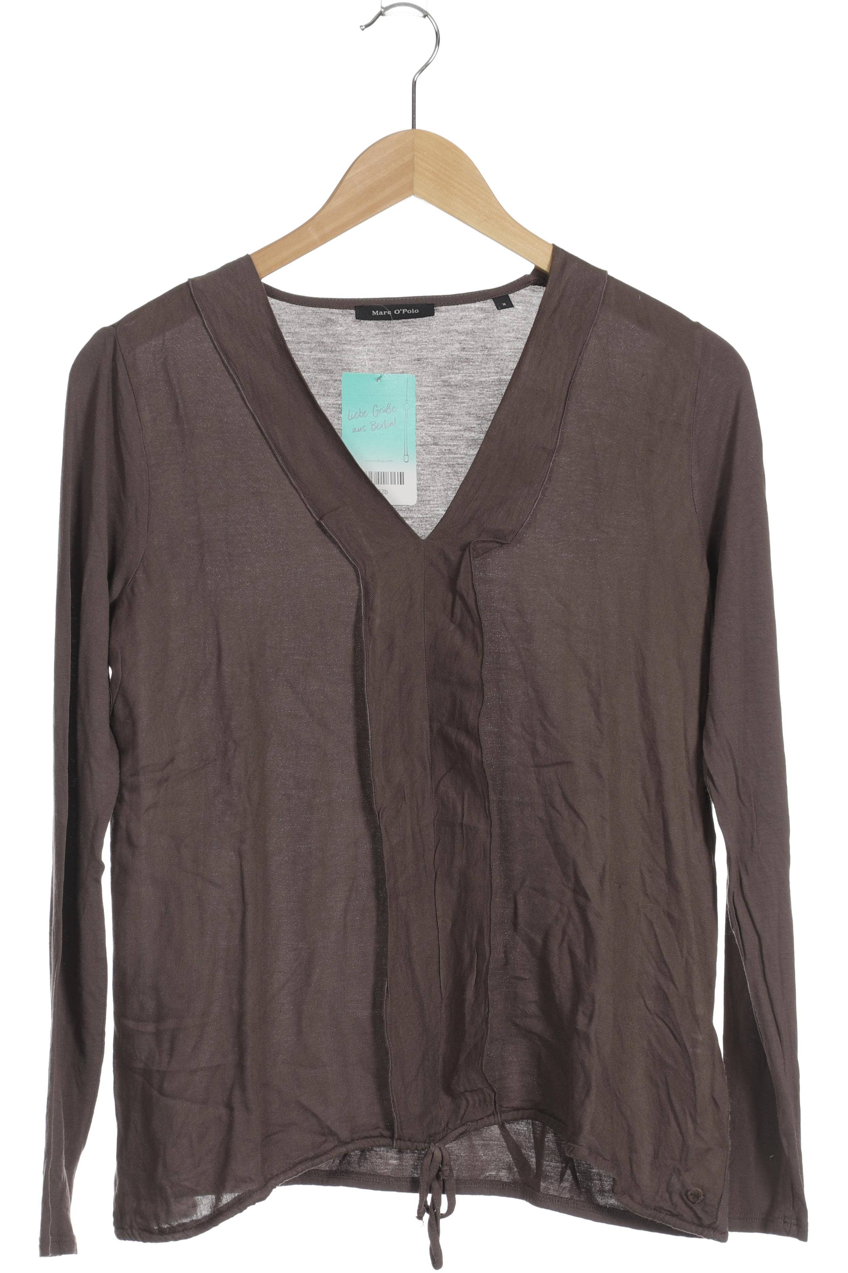 

Marc O Polo Damen Langarmshirt, braun, Gr. 38