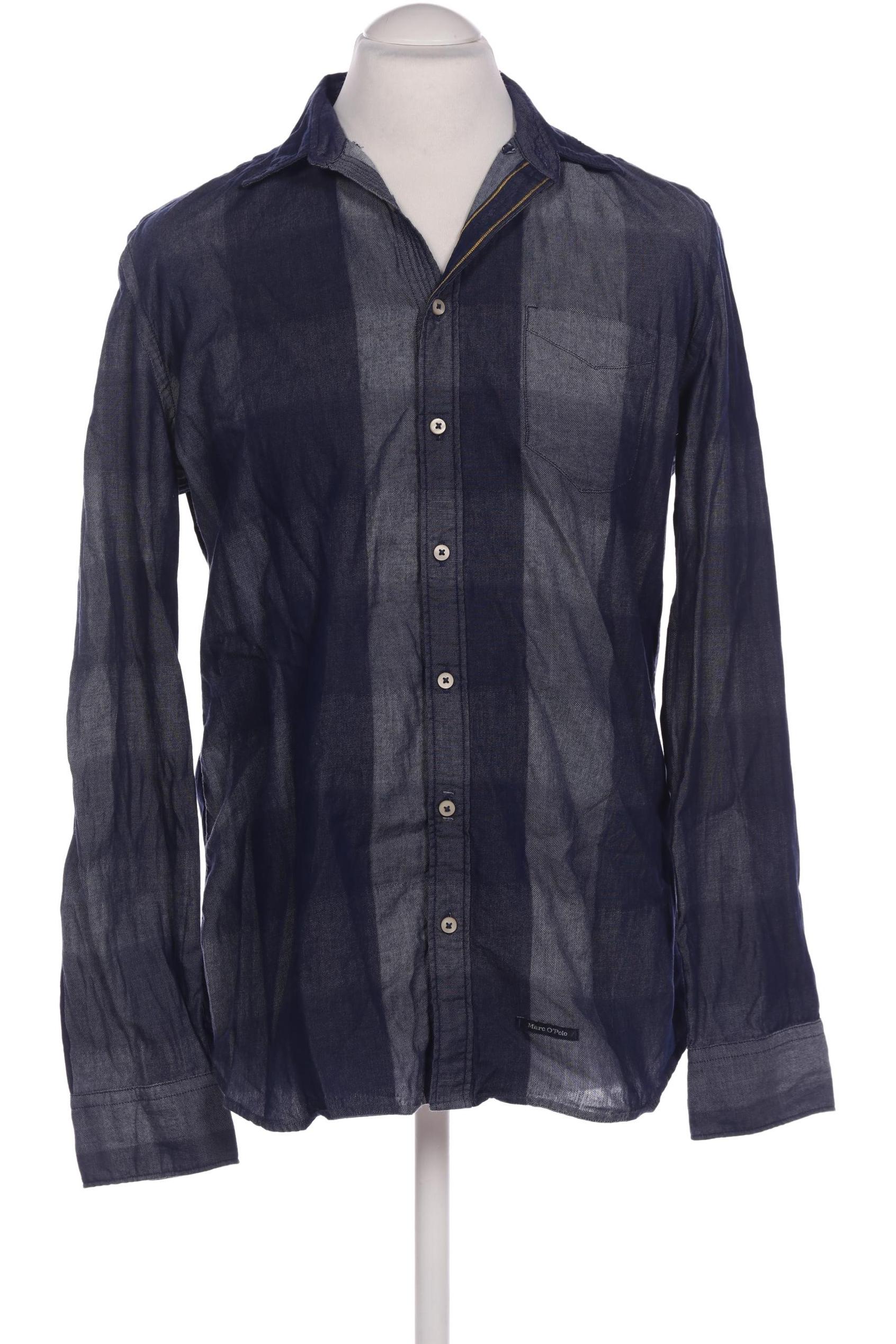 

Marc O Polo Herren Hemd, marineblau, Gr. 52