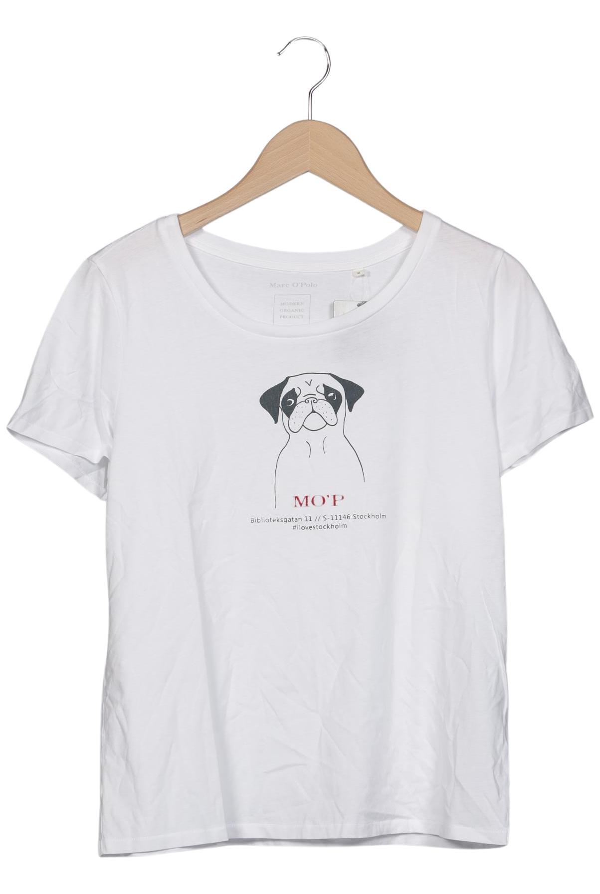 

Marc O Polo Damen T-Shirt, weiß, Gr. 38