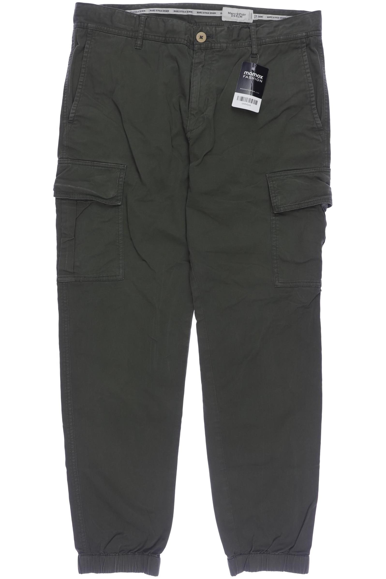 

Marc O Polo Herren Stoffhose, grün, Gr. 33