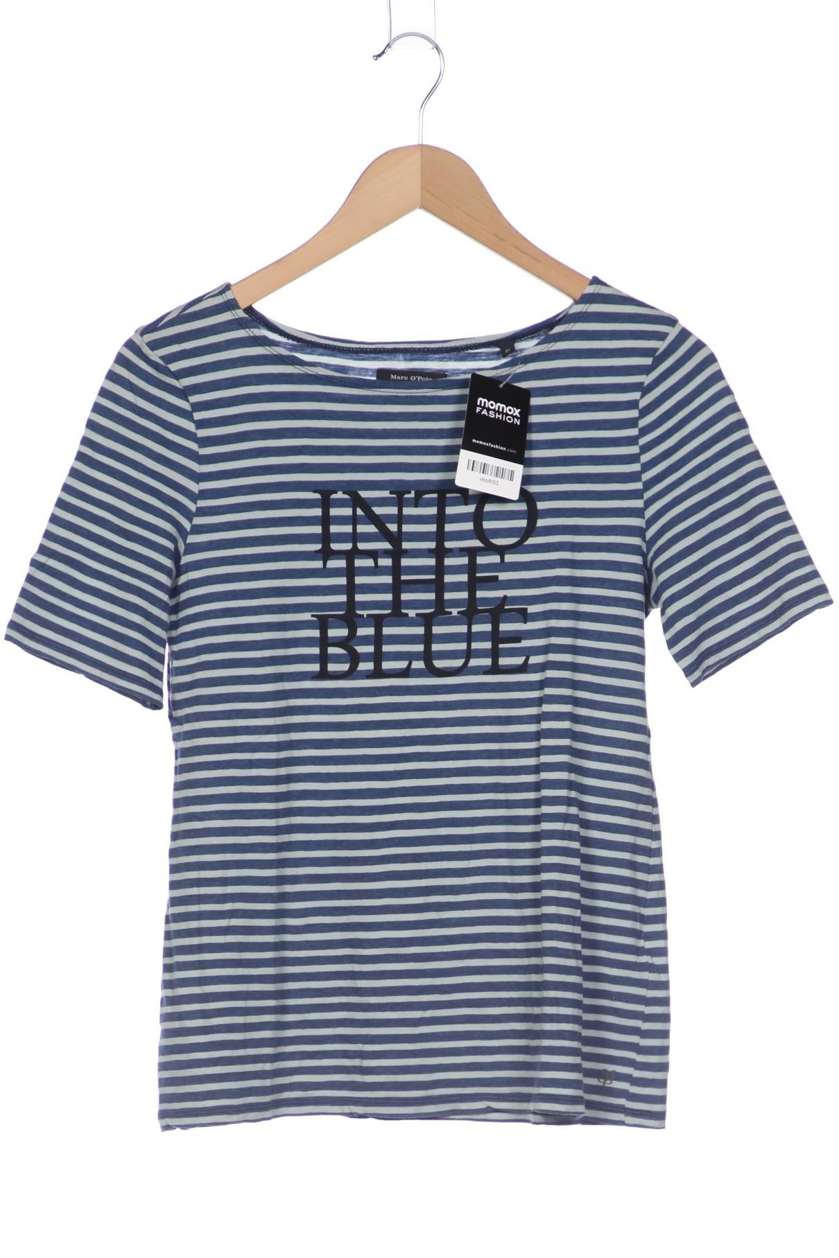 

Marc O Polo Damen T-Shirt, blau, Gr. 34