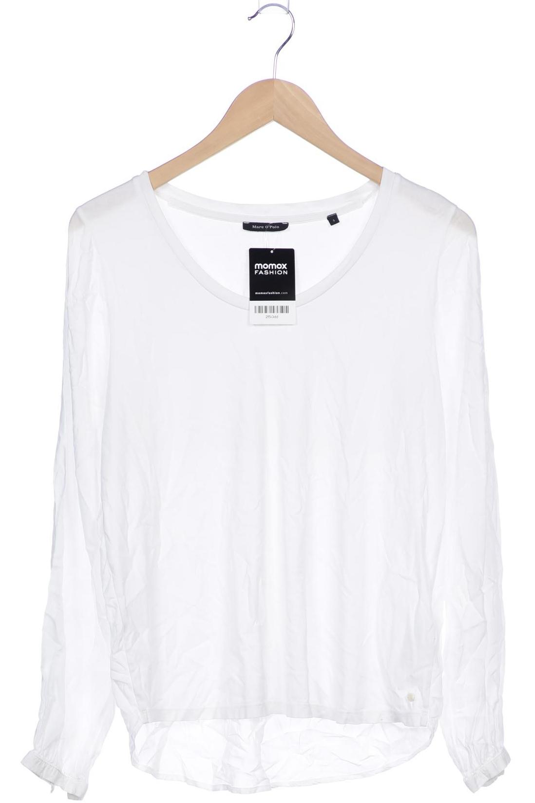 

Marc O Polo Damen Langarmshirt, weiß, Gr. 36