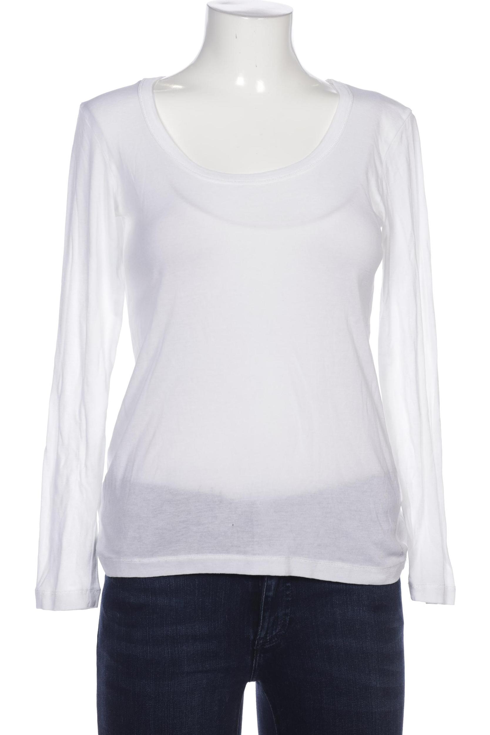 

Marc O Polo Damen Langarmshirt, weiß, Gr. 38