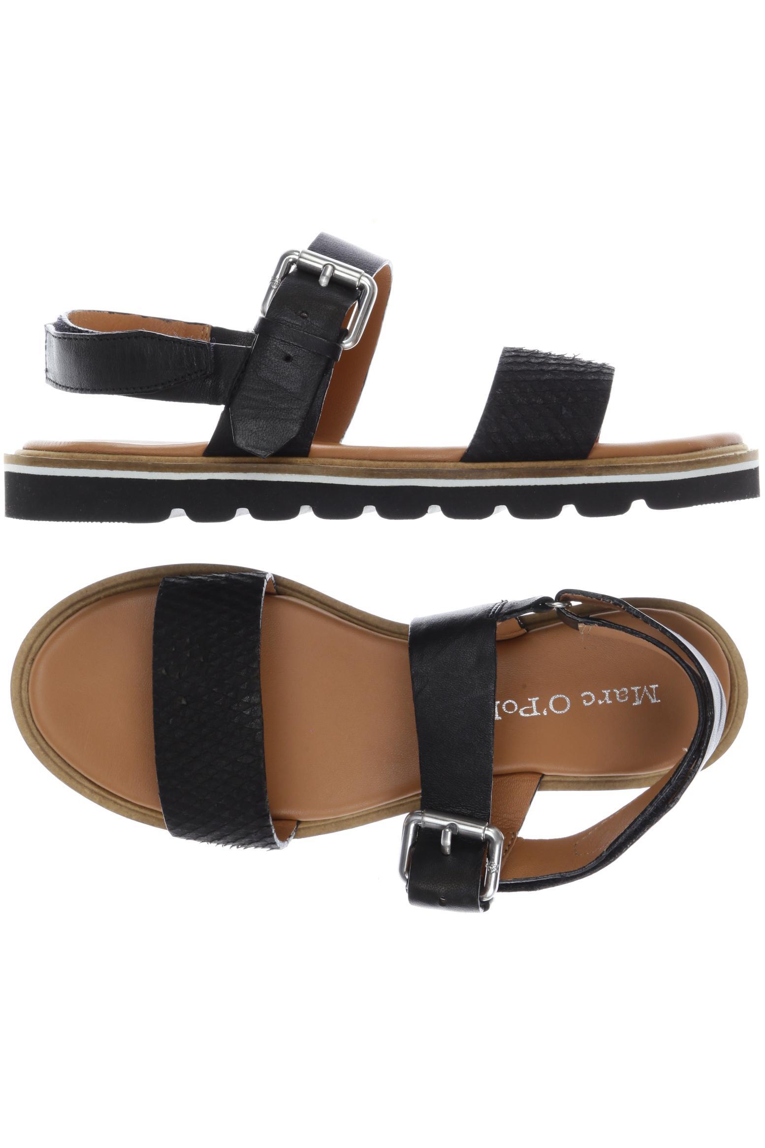 

Marc O Polo Damen Sandale, schwarz, Gr. 38