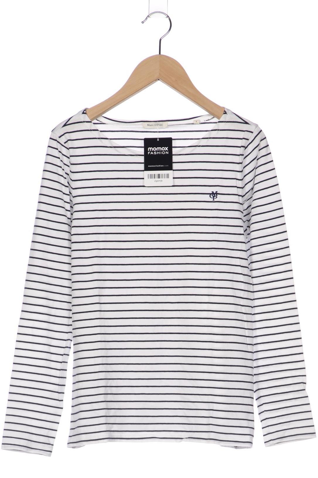 

Marc O Polo Damen Langarmshirt, weiß, Gr. 36