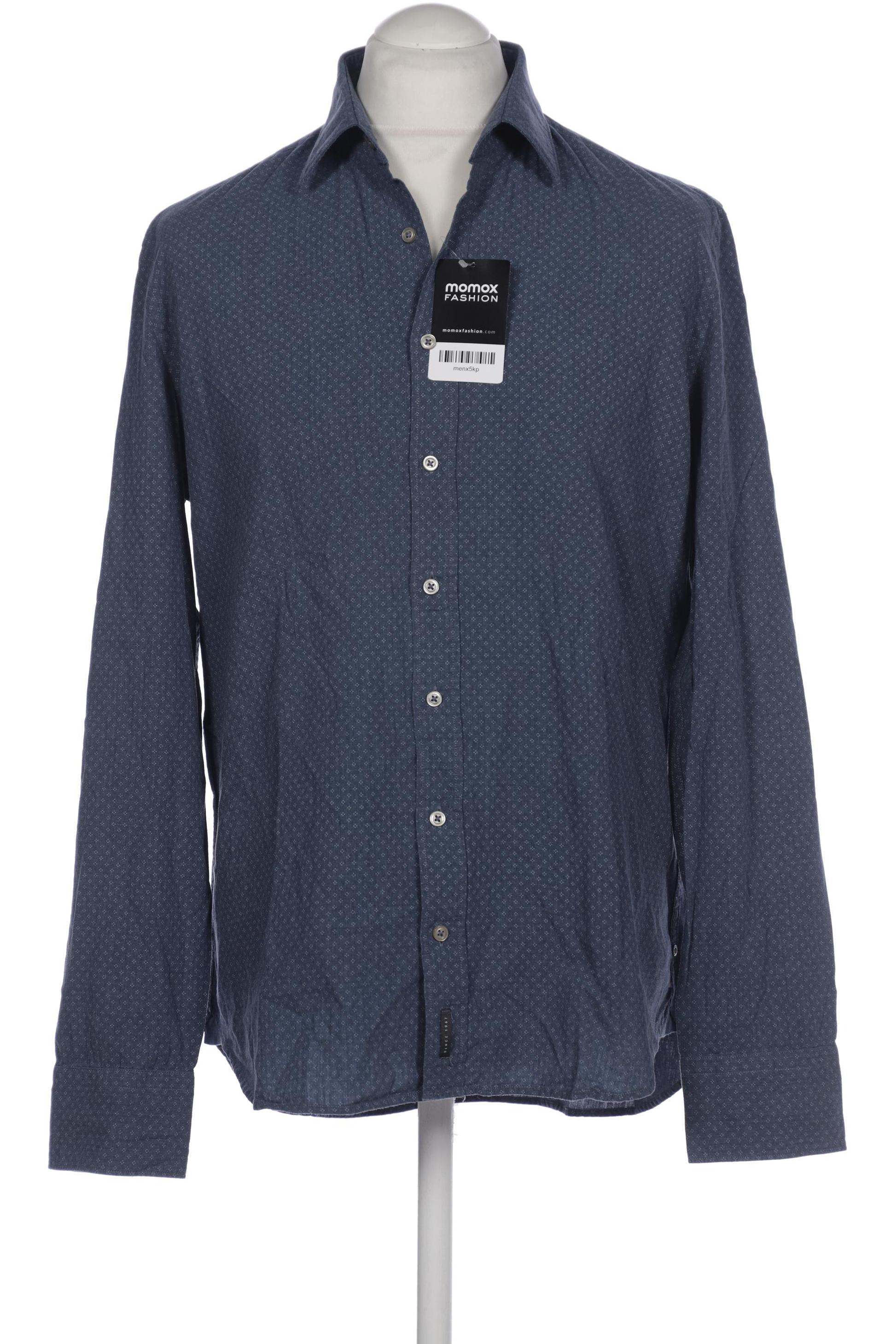 

Marc O Polo Herren Hemd, blau, Gr. 52