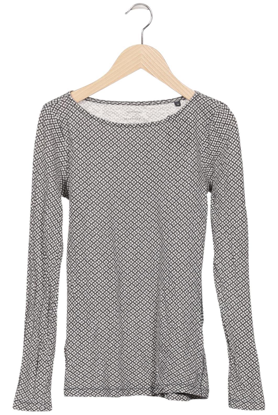 

Marc O Polo Damen Langarmshirt, grau, Gr. 34