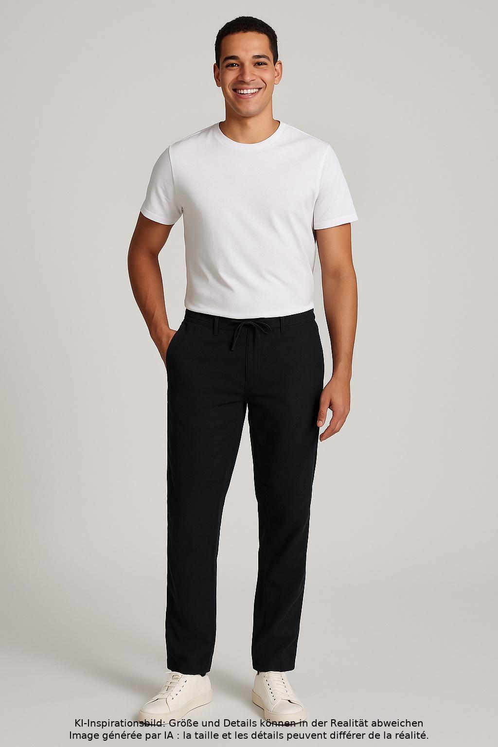 

Marc O Polo Herren Stoffhose, marineblau, Gr. 30