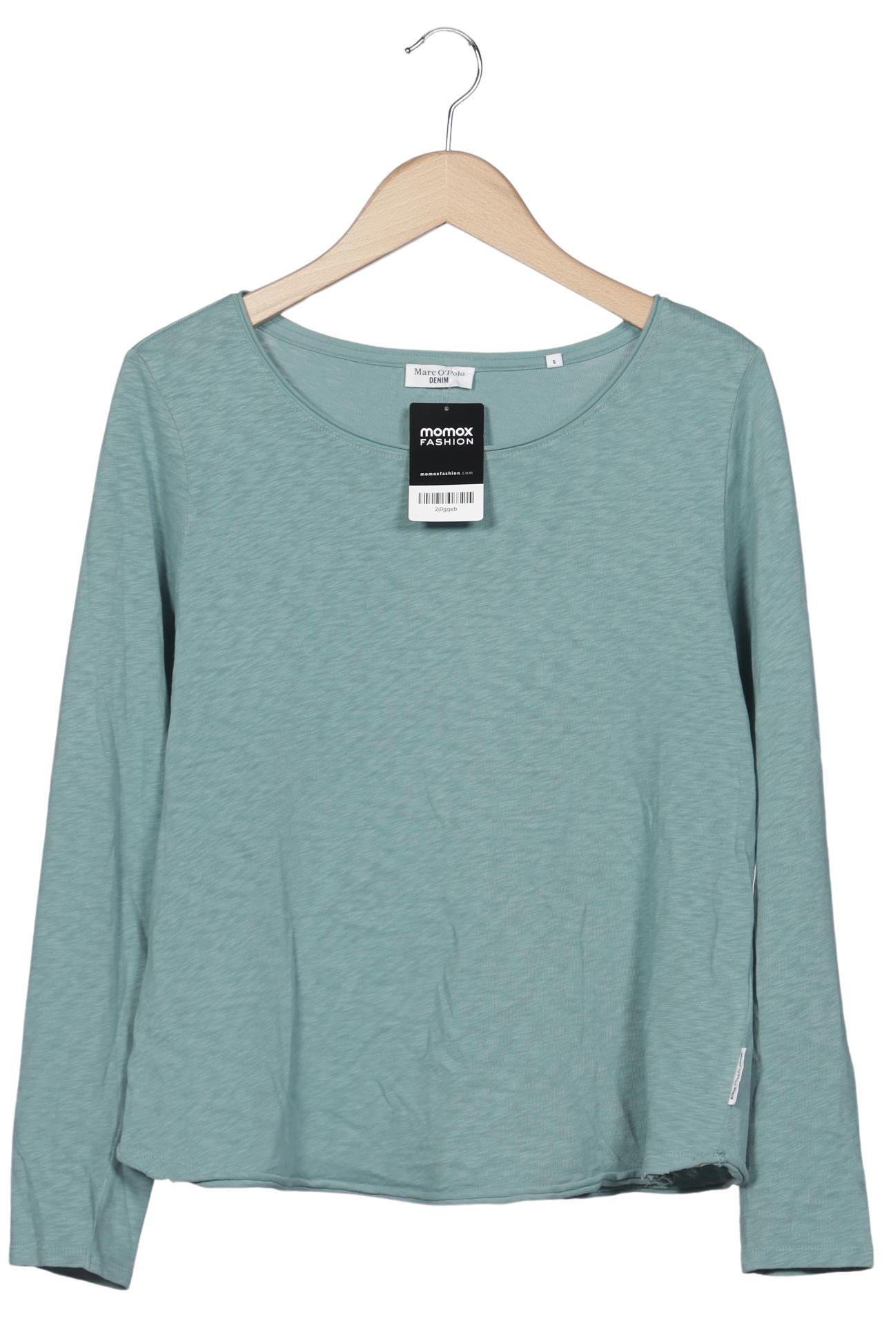 

Marc O Polo Damen Langarmshirt, türkis, Gr. 36