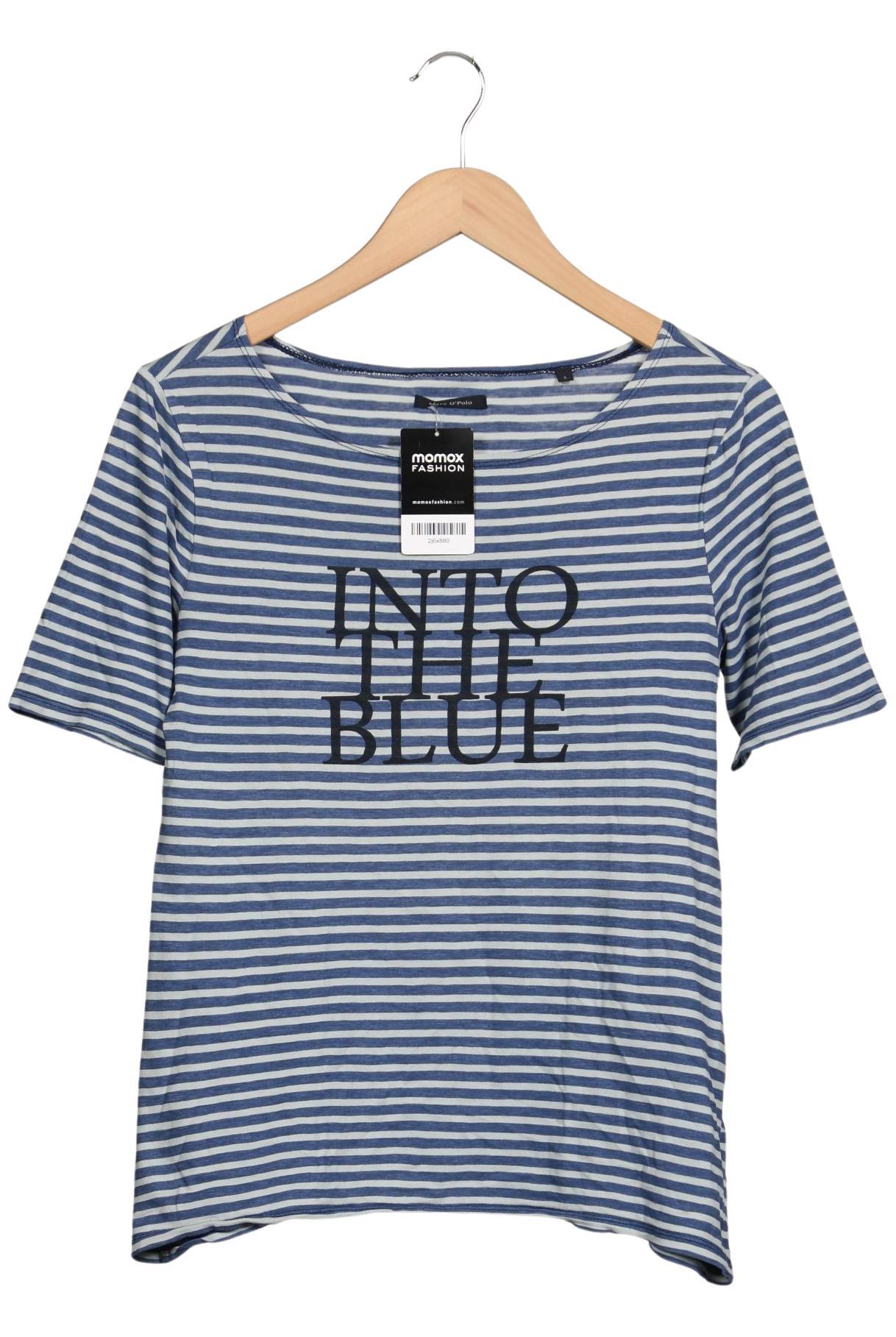 

Marc O Polo Damen T-Shirt, blau, Gr. 36
