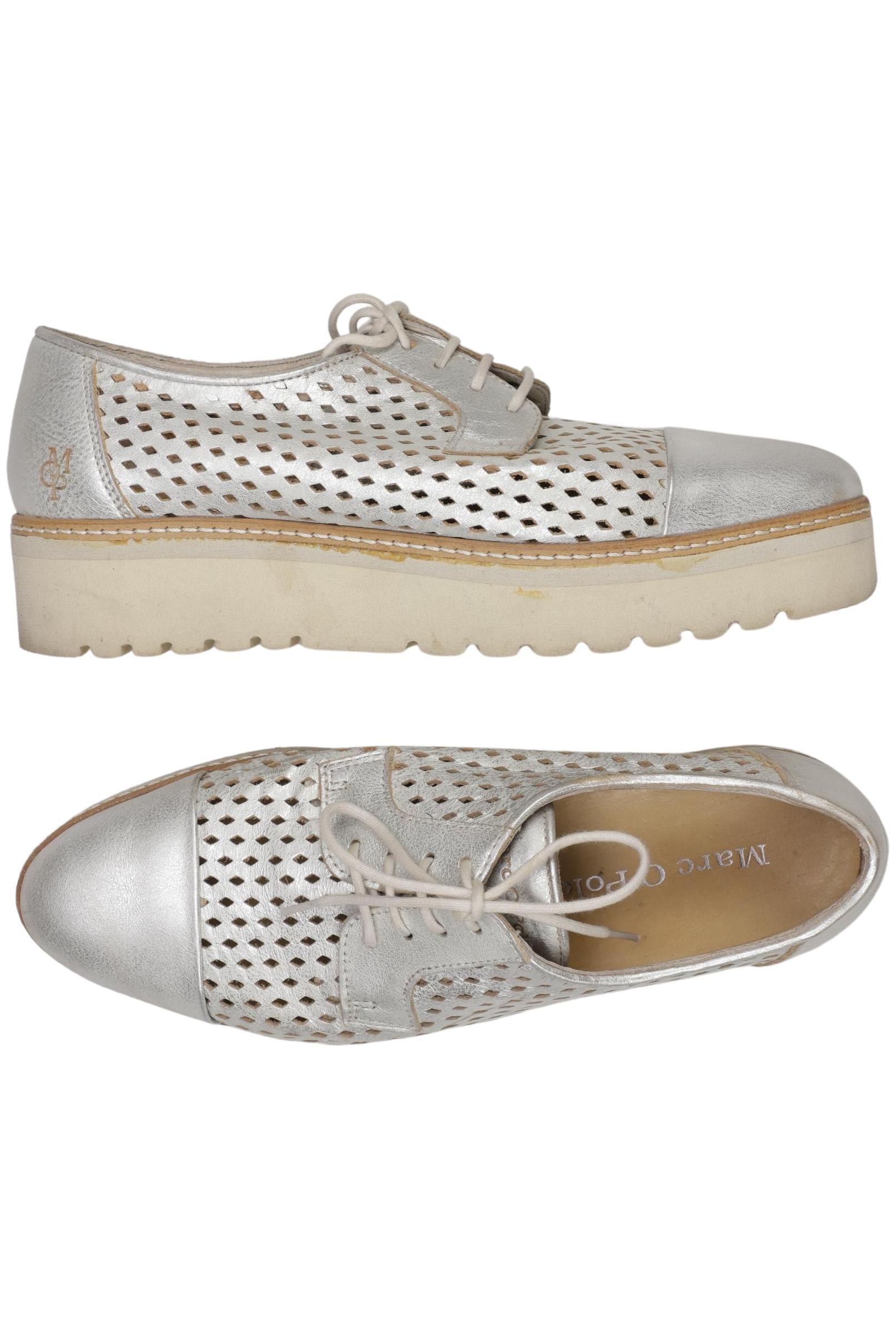 

Marc O Polo Damen Halbschuh, silber, Gr. 4.5