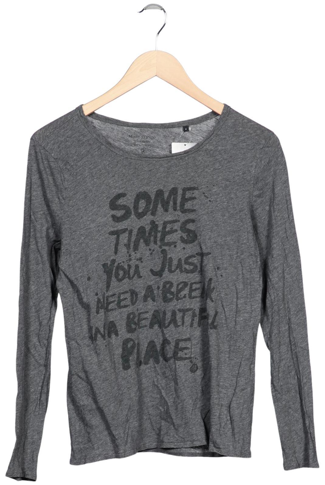 

Marc O Polo Damen Langarmshirt, grau, Gr. 38