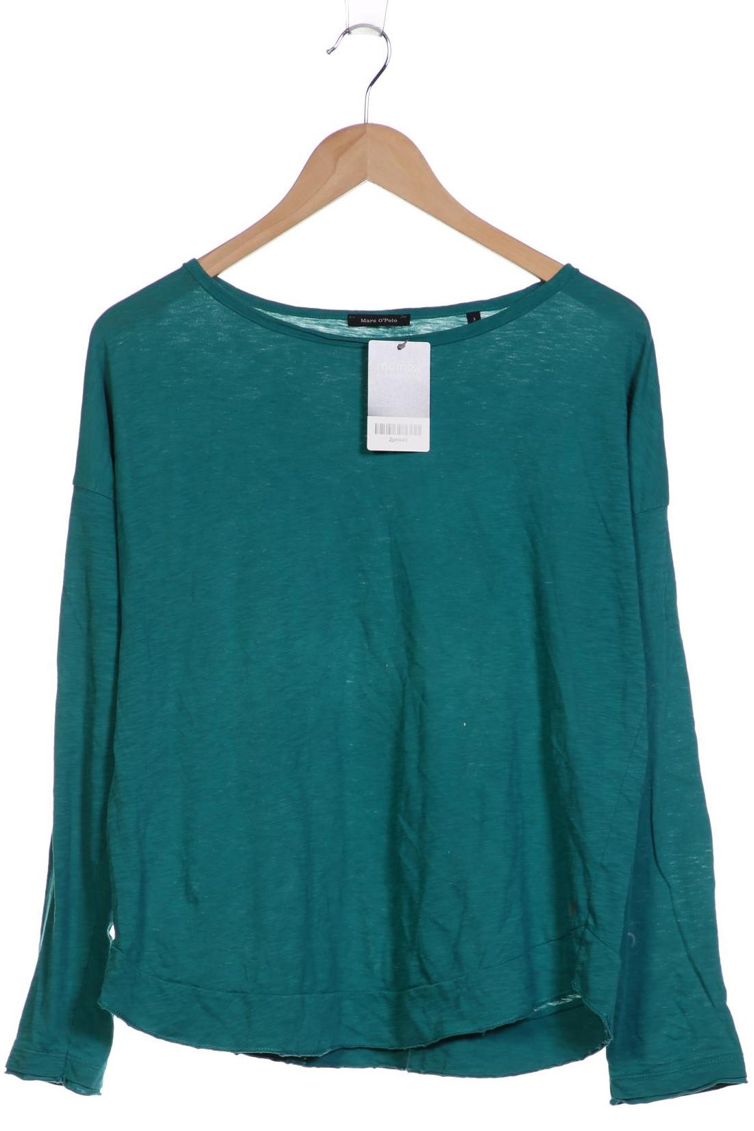 

Marc O Polo Damen Langarmshirt, türkis, Gr. 36