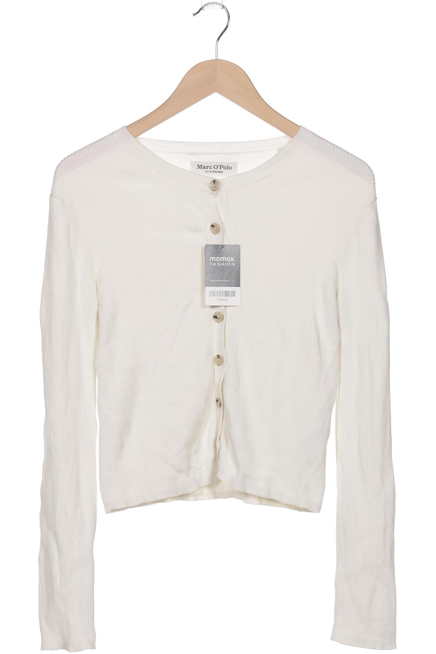 

Marc O Polo Damen Strickjacke, weiß, Gr. 38