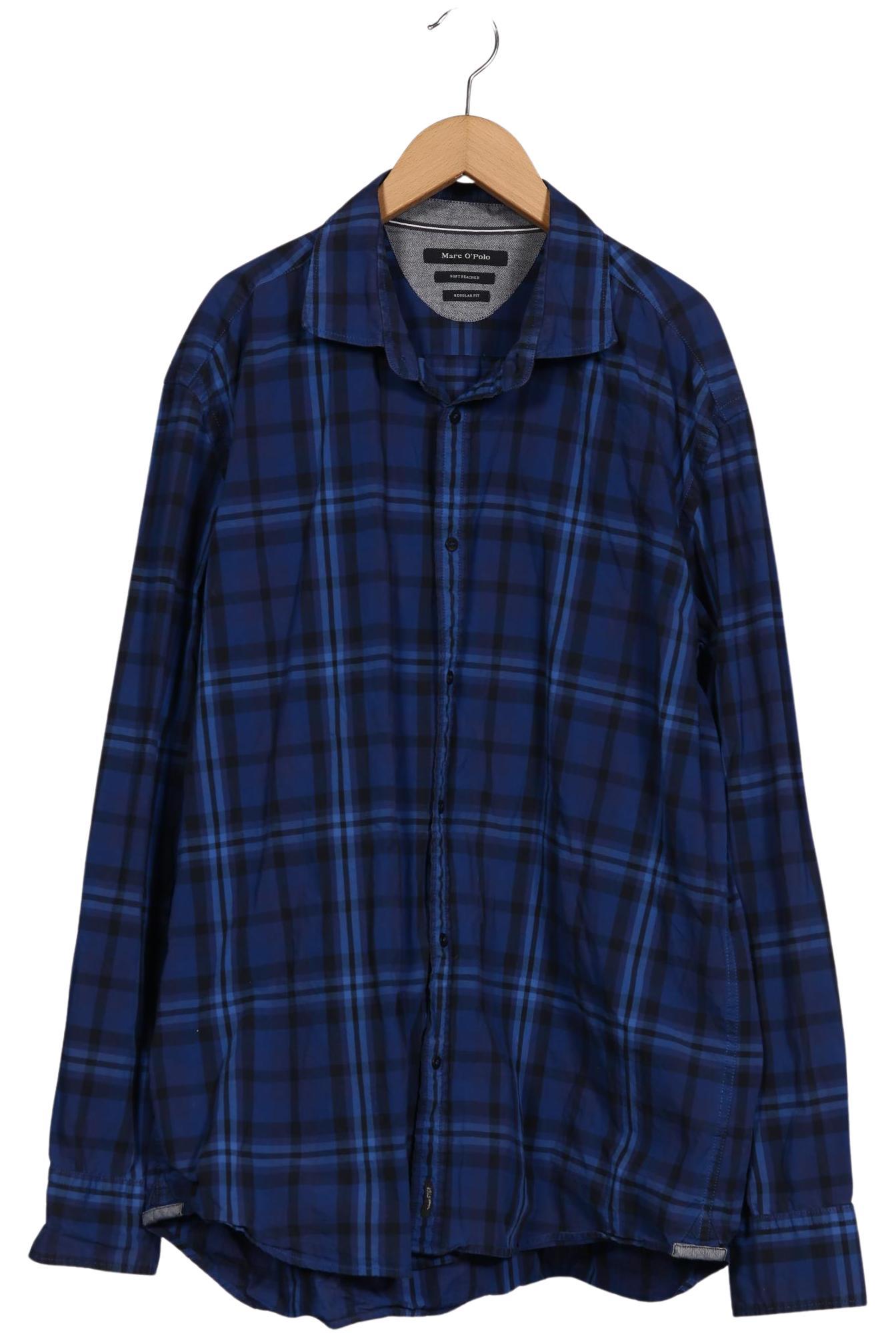 

Marc O Polo Herren Hemd, blau, Gr. 56