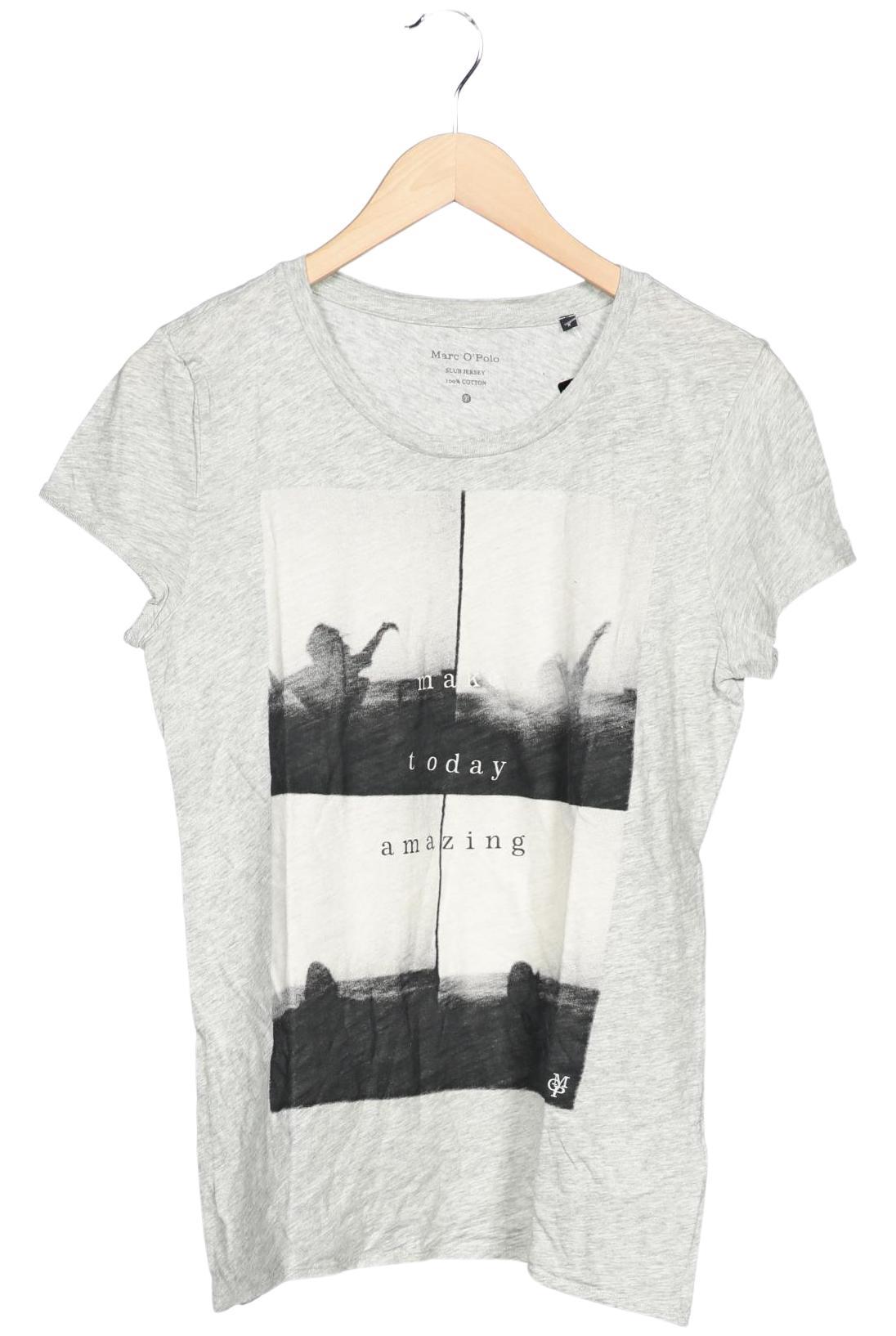 

Marc O Polo Damen T-Shirt, grau, Gr. 38