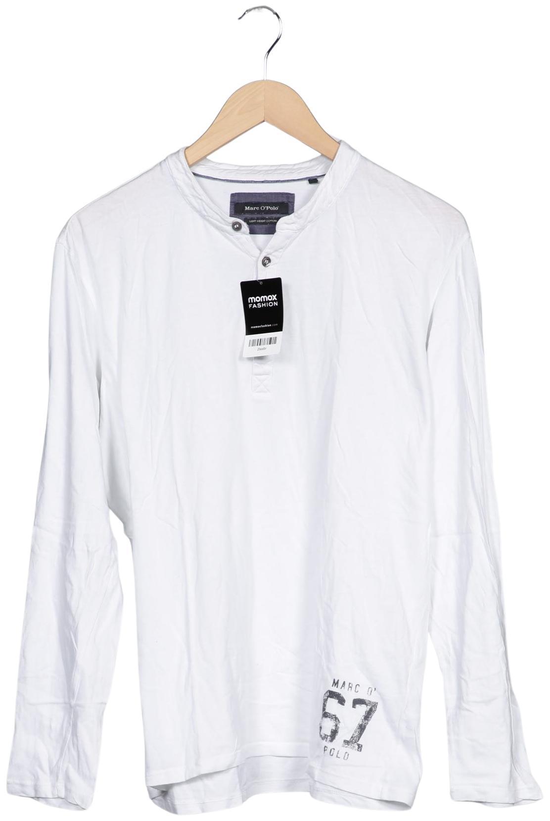 

Marc O Polo Herren Langarmshirt, weiß, Gr. 48