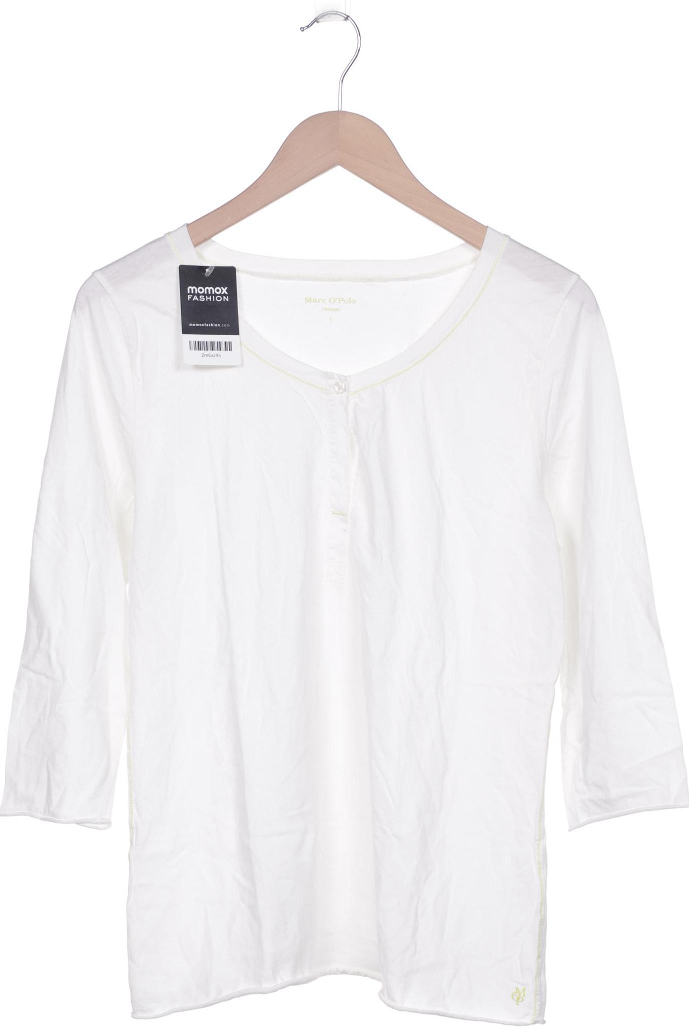 

Marc O Polo Damen Langarmshirt, cremeweiß