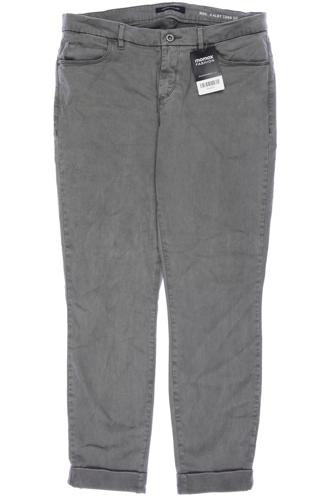 

Marc O Polo Damen Stoffhose, grün, Gr. 31