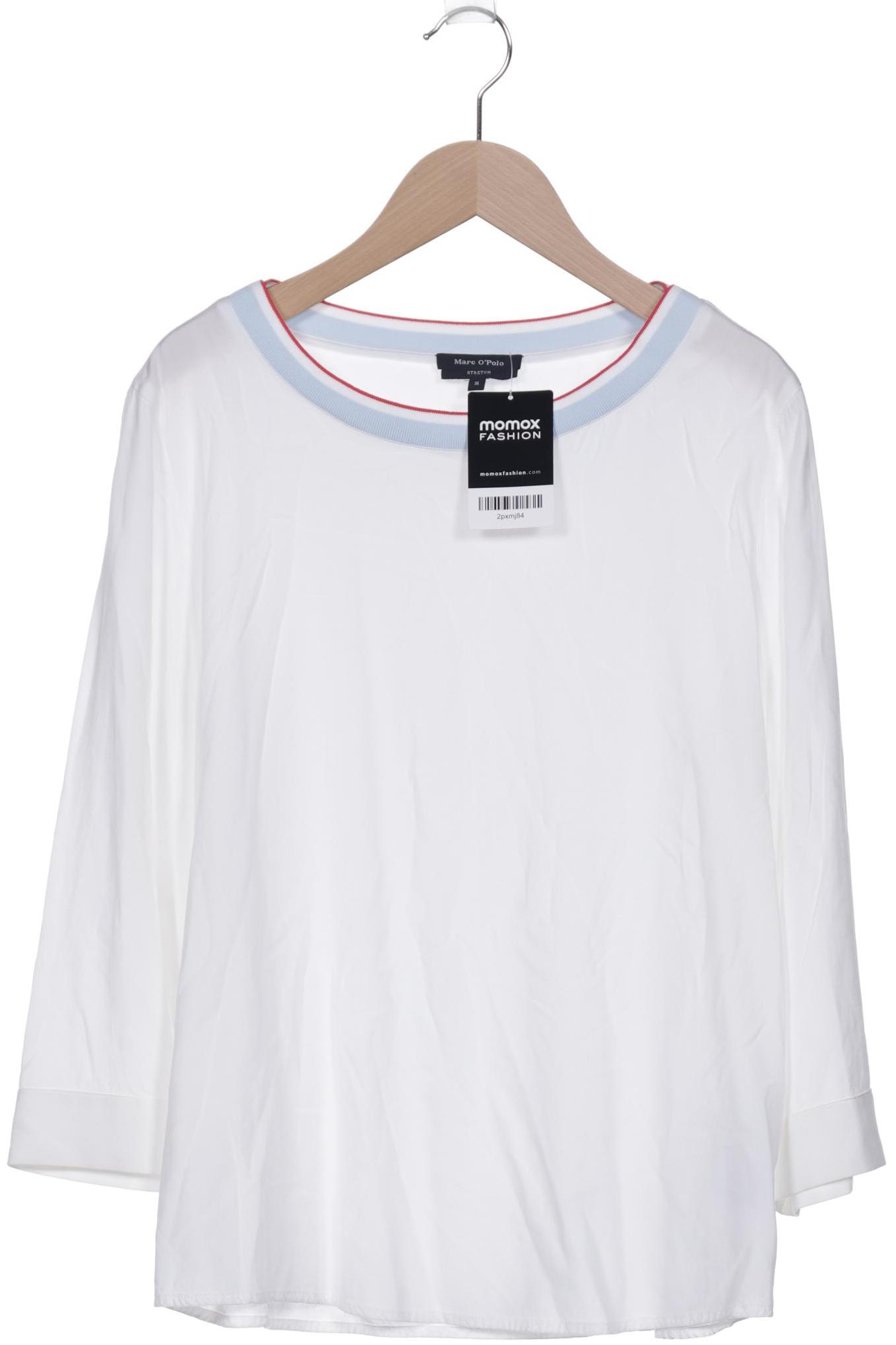 

Marc O Polo Damen Langarmshirt, weiß