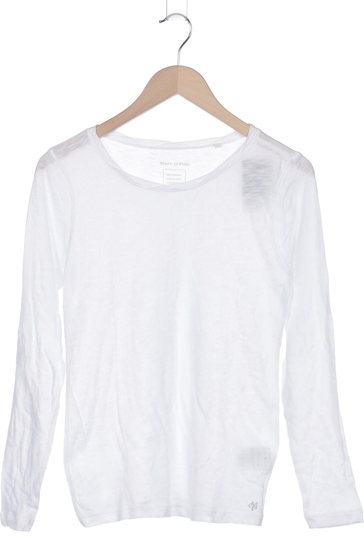 

Marc O Polo Damen Langarmshirt, weiß, Gr. 38