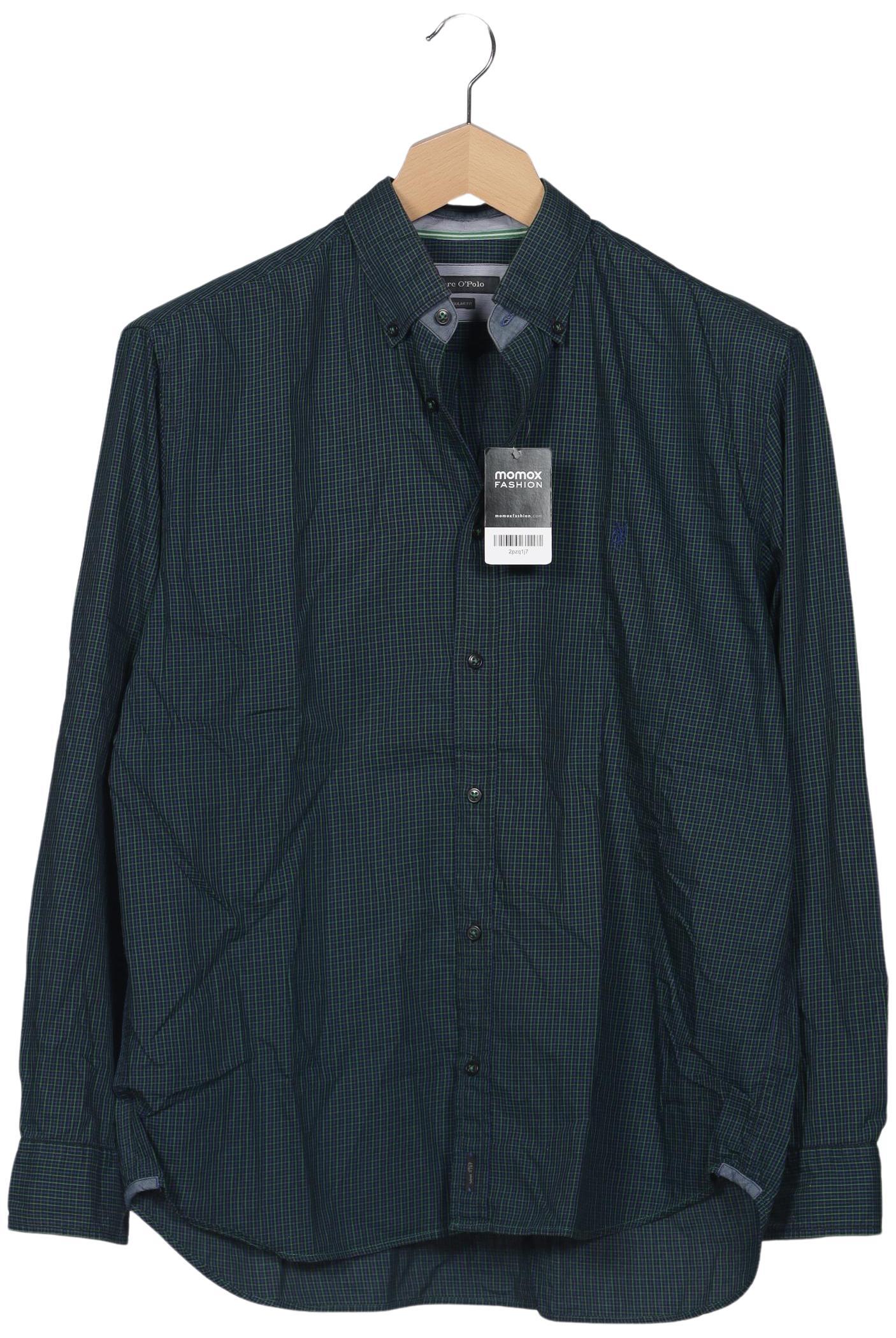 

Marc O Polo Herren Hemd, grün, Gr. 56