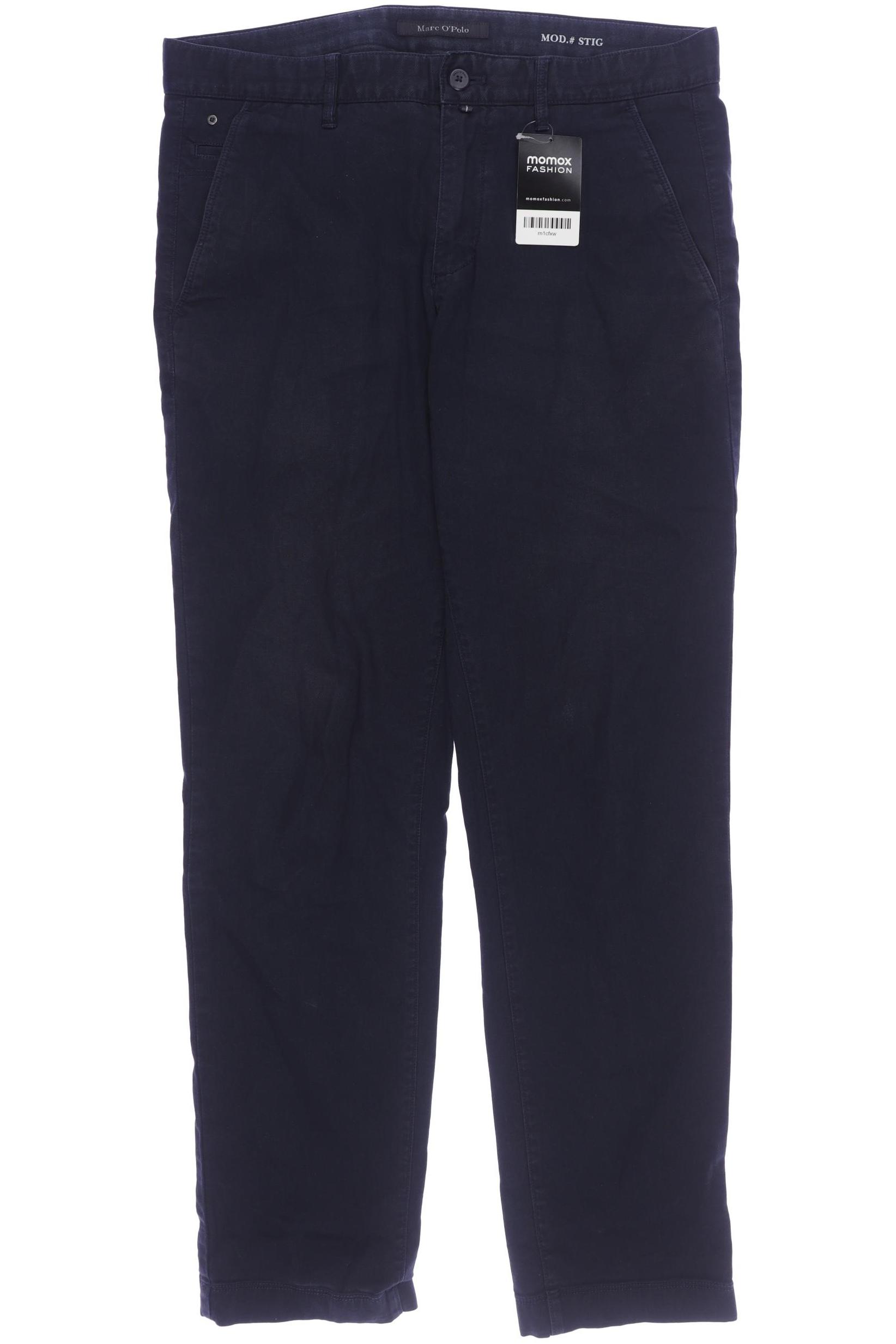 

Marc O Polo Herren Stoffhose, marineblau, Gr. 32
