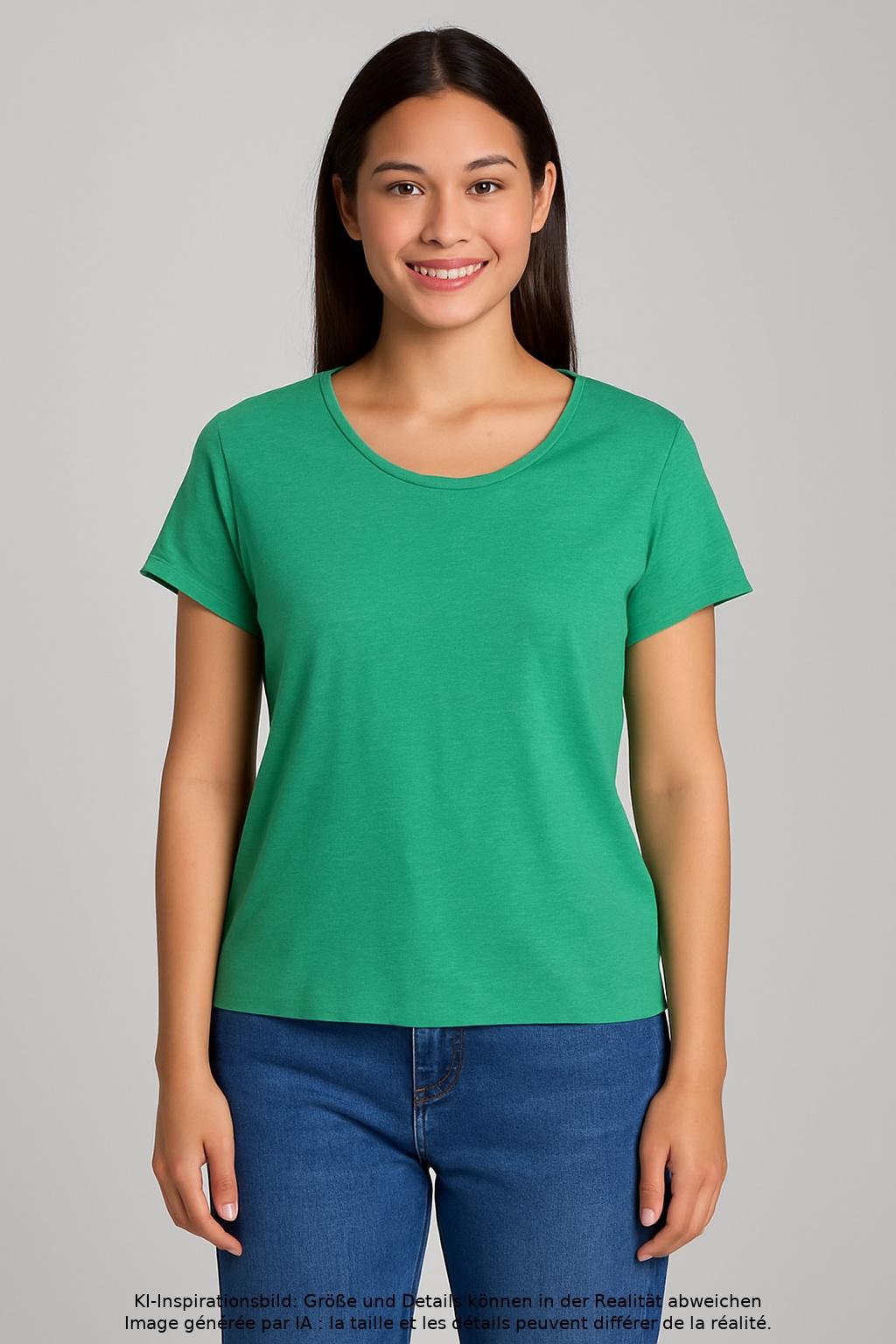 

Marc O Polo Damen T-Shirt, grün, Gr. 42