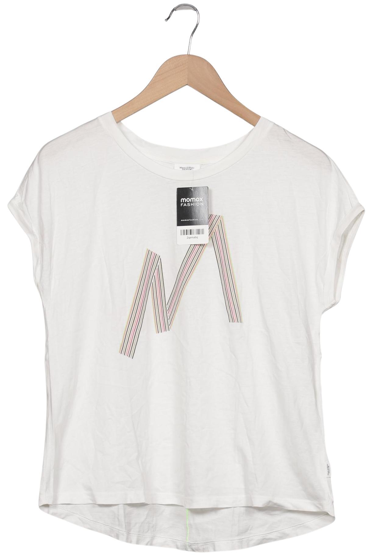 

Marc O Polo Damen T-Shirt, weiß, Gr. 34