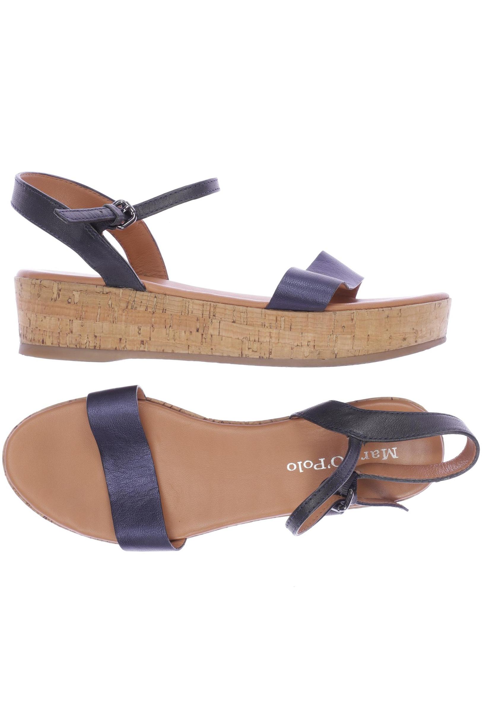 

Marc O Polo Damen Sandale, marineblau, Gr. 40