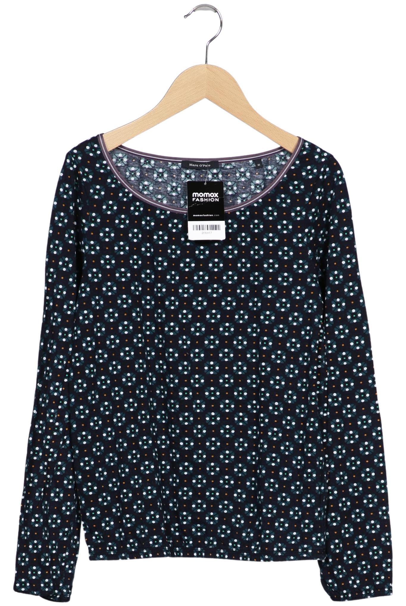 

Marc O Polo Damen Langarmshirt, marineblau, Gr. 34