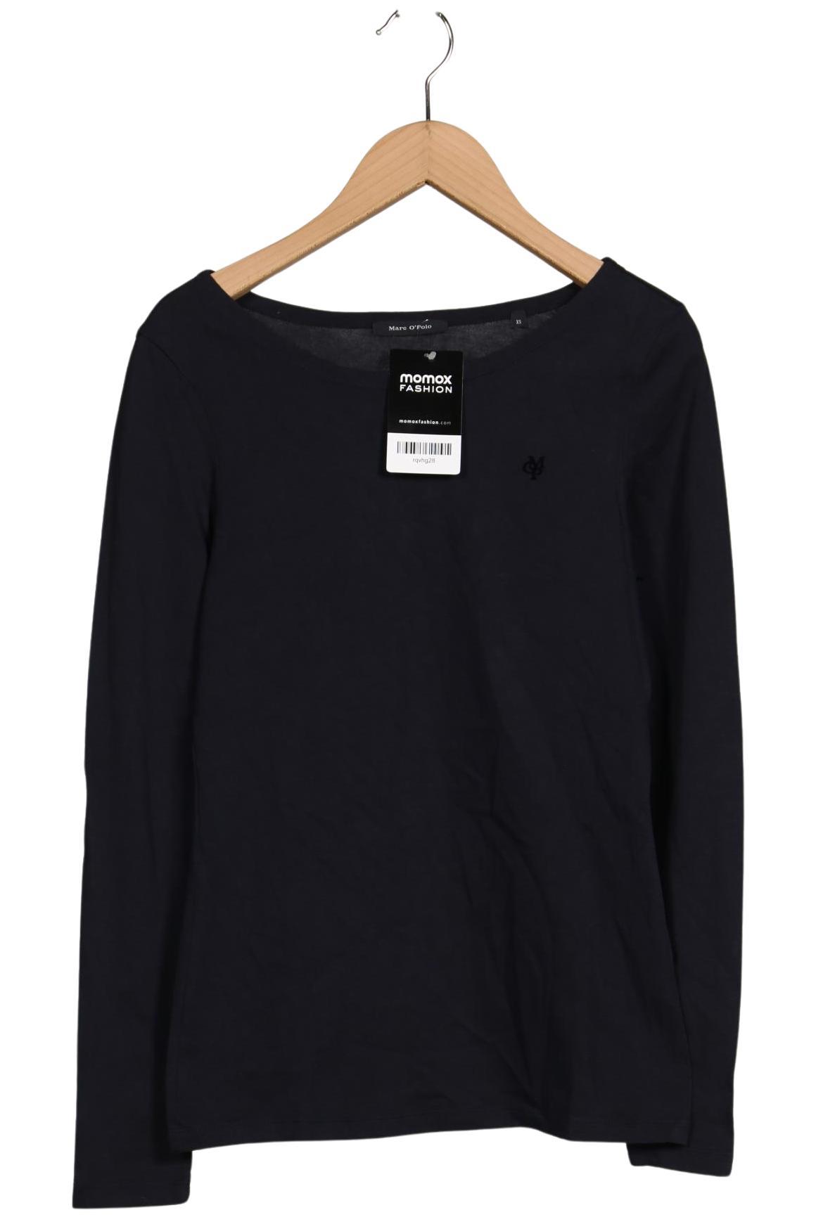 

Marc O Polo Damen Langarmshirt, marineblau, Gr. 34