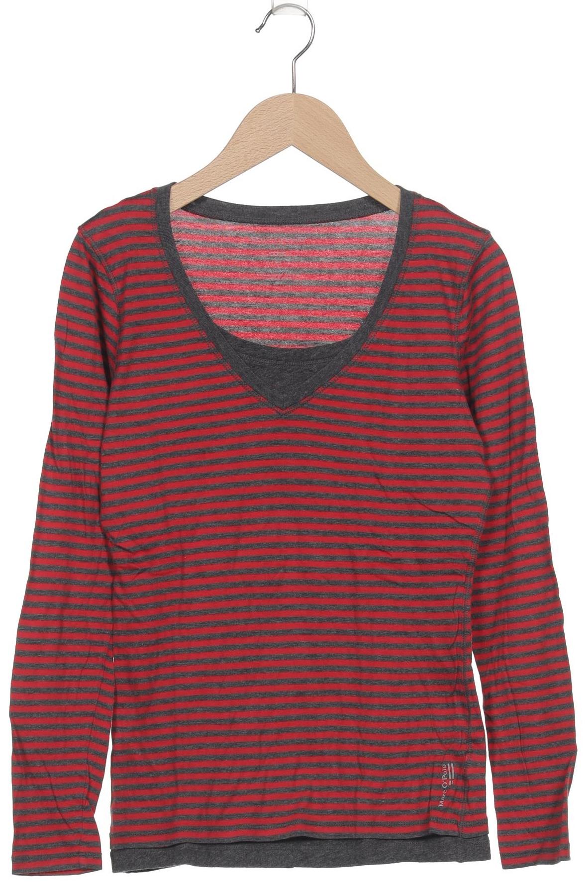 

Marc O Polo Damen Langarmshirt, rot, Gr. 34