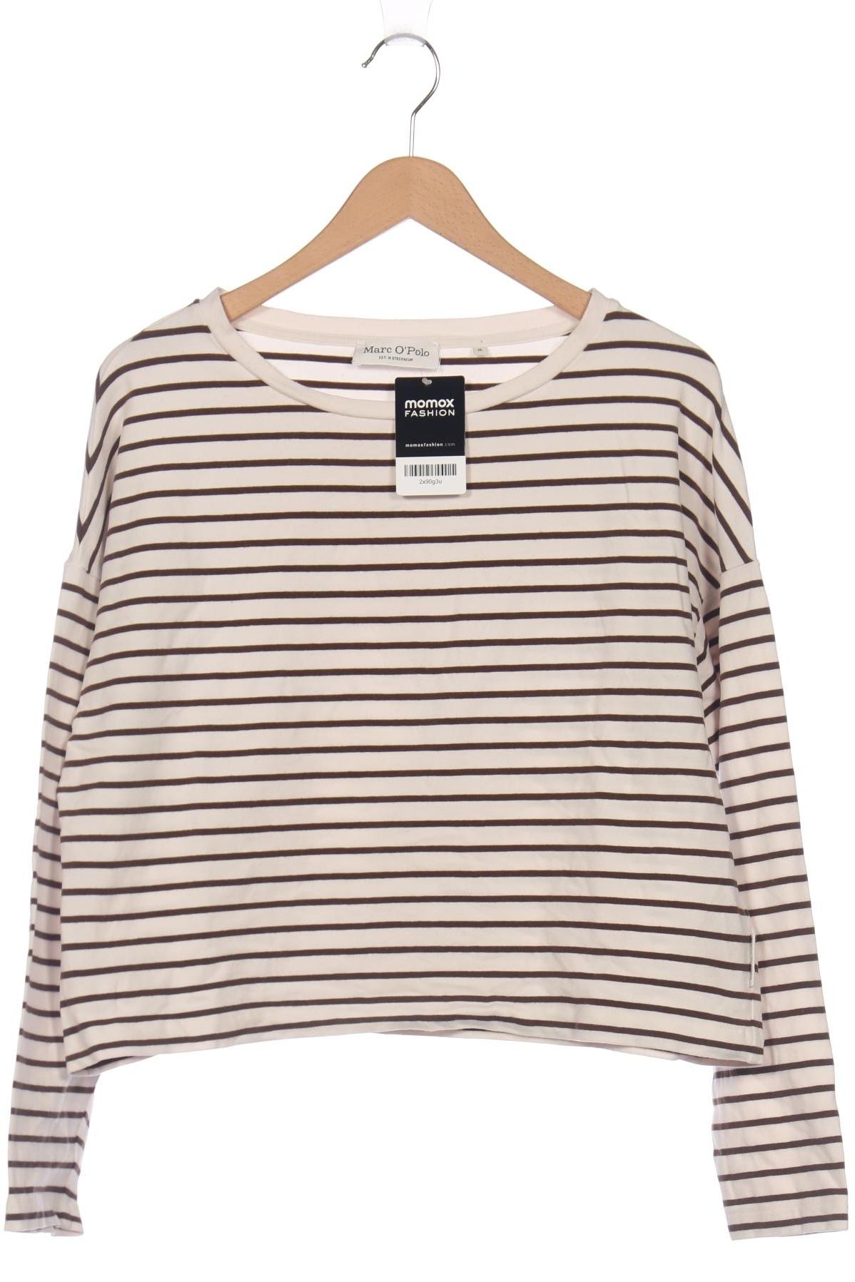 

Marc O Polo Damen Langarmshirt, weiß, Gr. 44