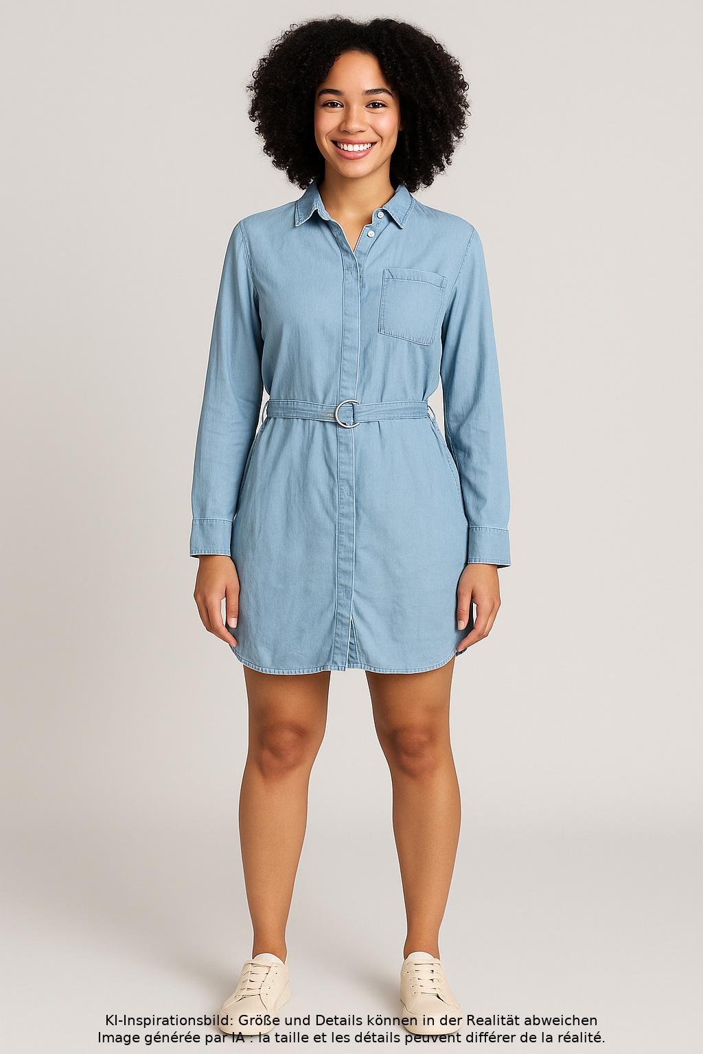 

Marc O Polo Damen Kleid, hellblau, Gr. 40