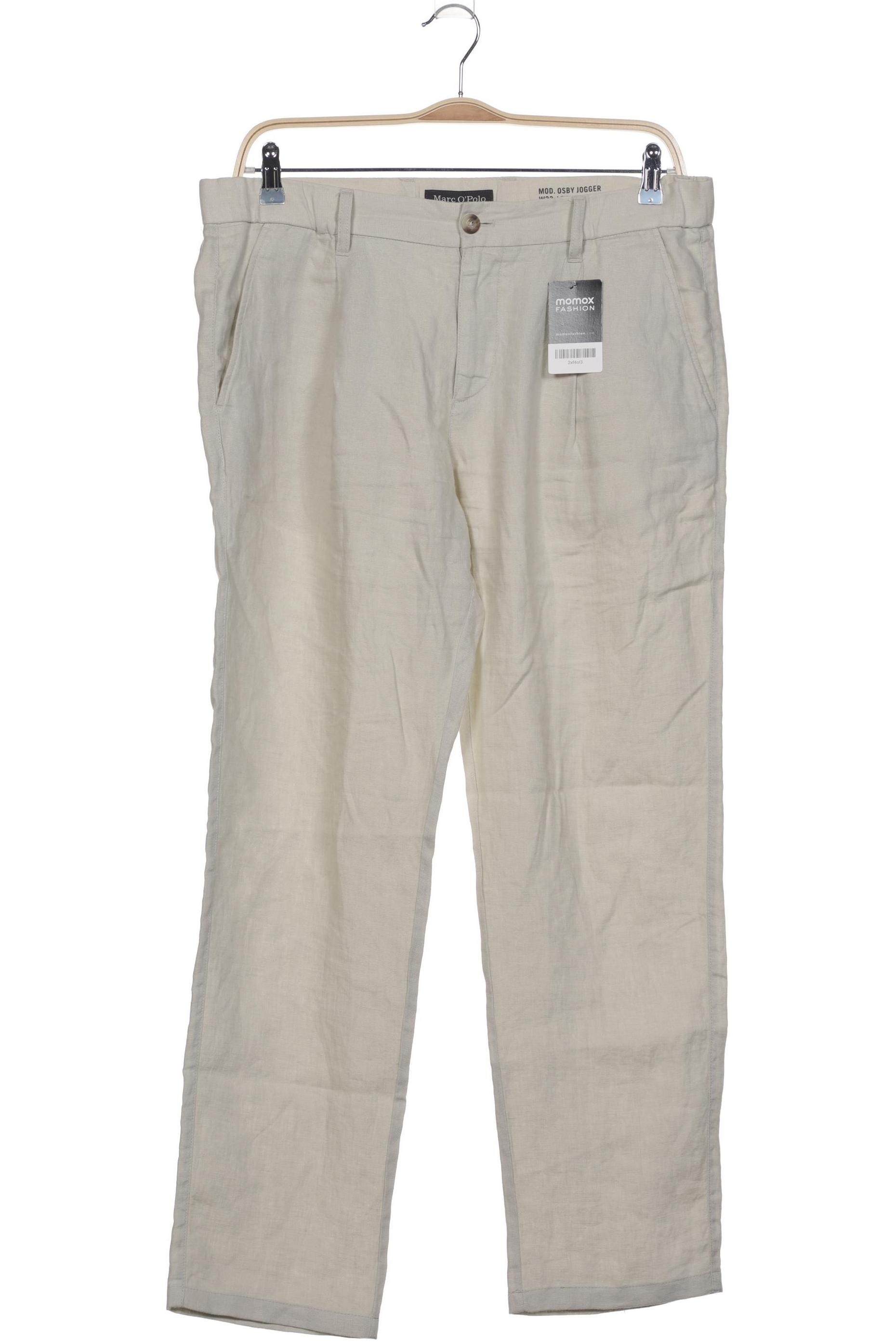 

Marc O Polo Herren Stoffhose, cremeweiß, Gr. 33