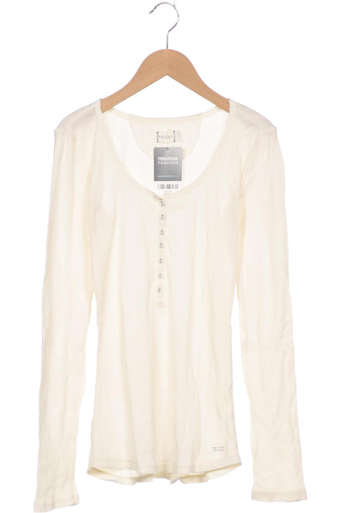 

Marc O Polo Damen Langarmshirt, cremeweiß, Gr. 36