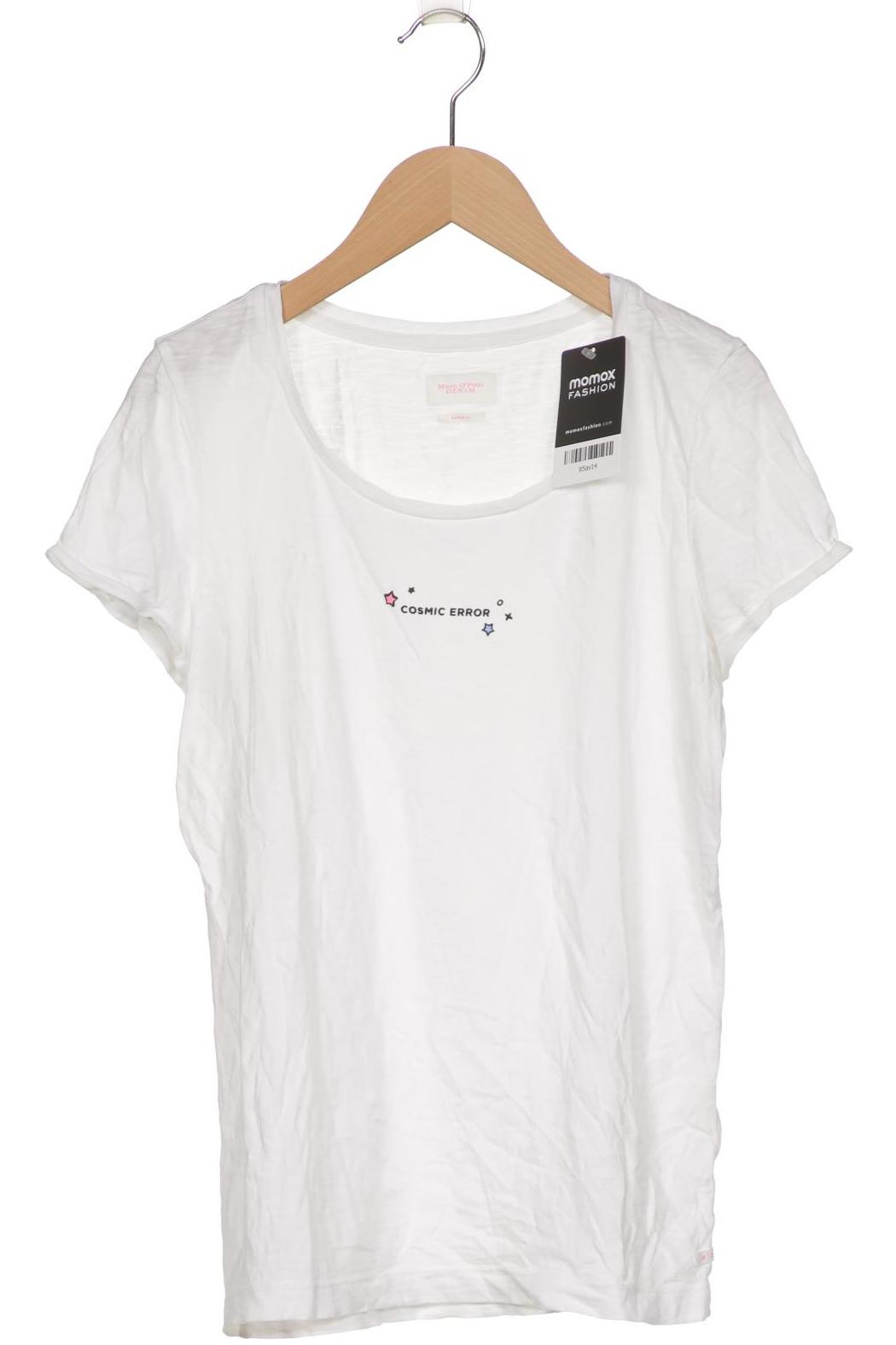 

Marc O Polo Damen T-Shirt, weiß, Gr. 34