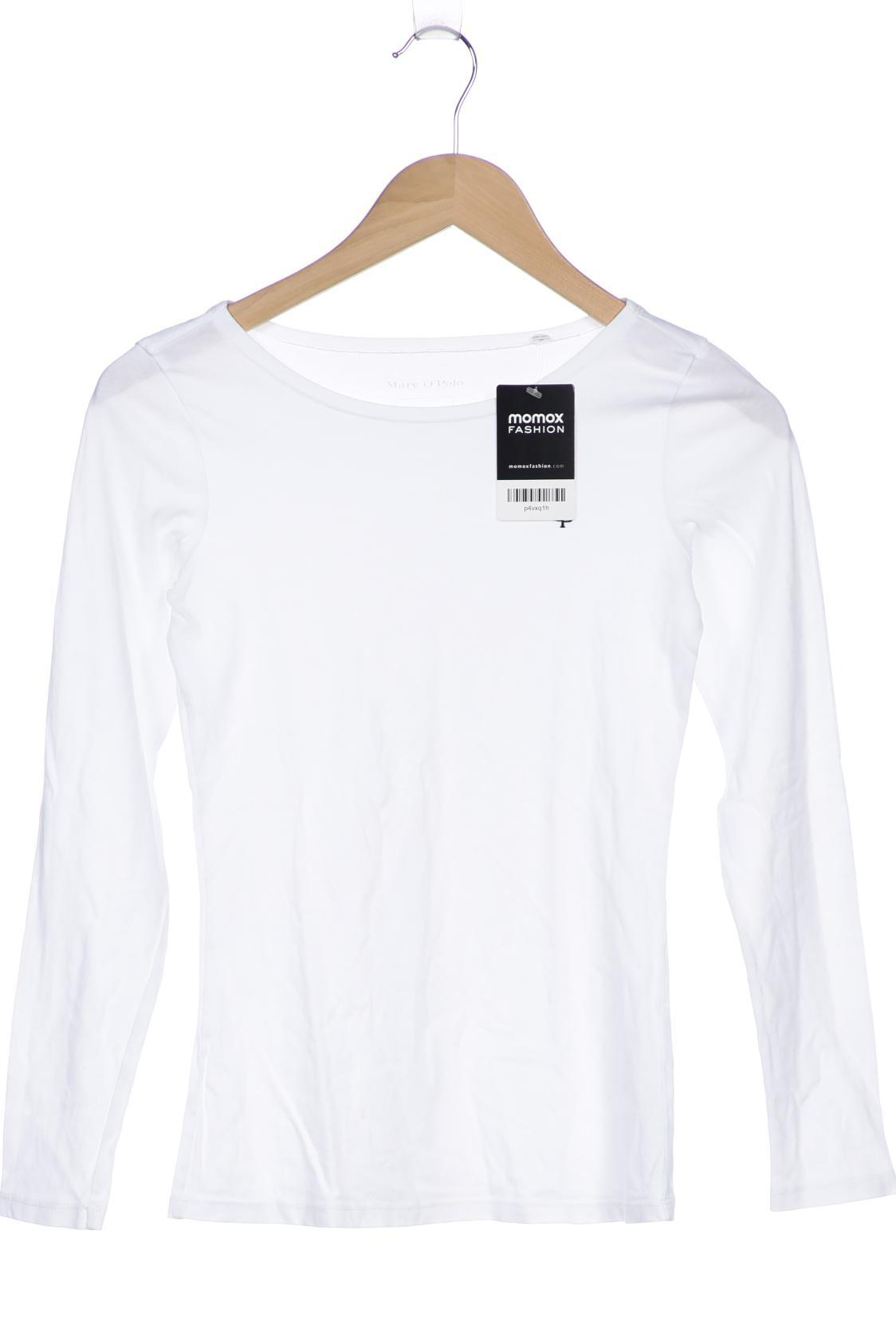 

Marc O Polo Damen Langarmshirt, weiß
