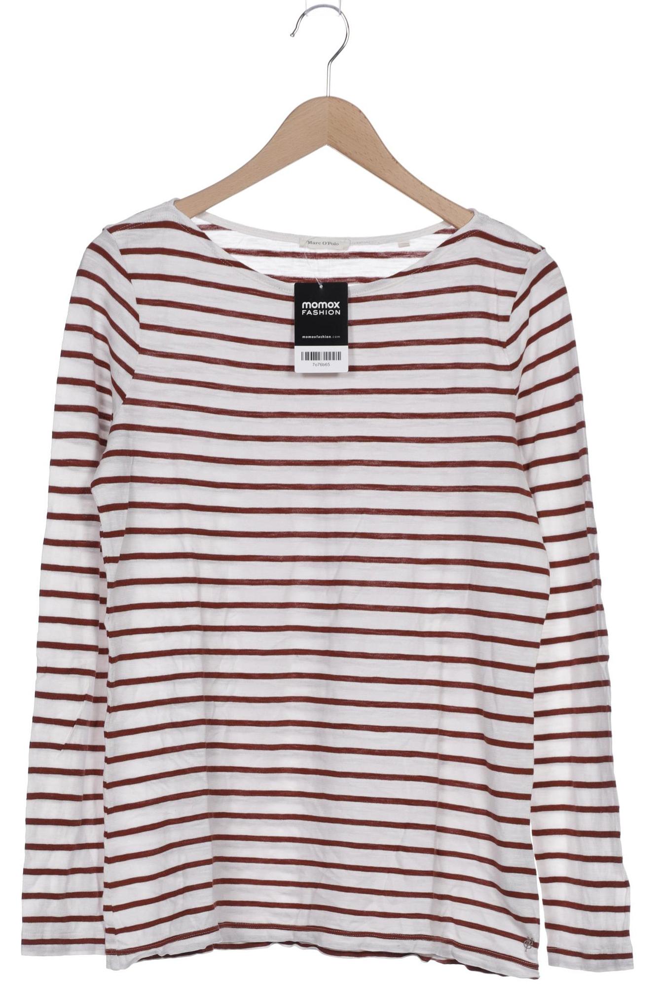 

Marc O Polo Damen Langarmshirt, weiß, Gr. 44