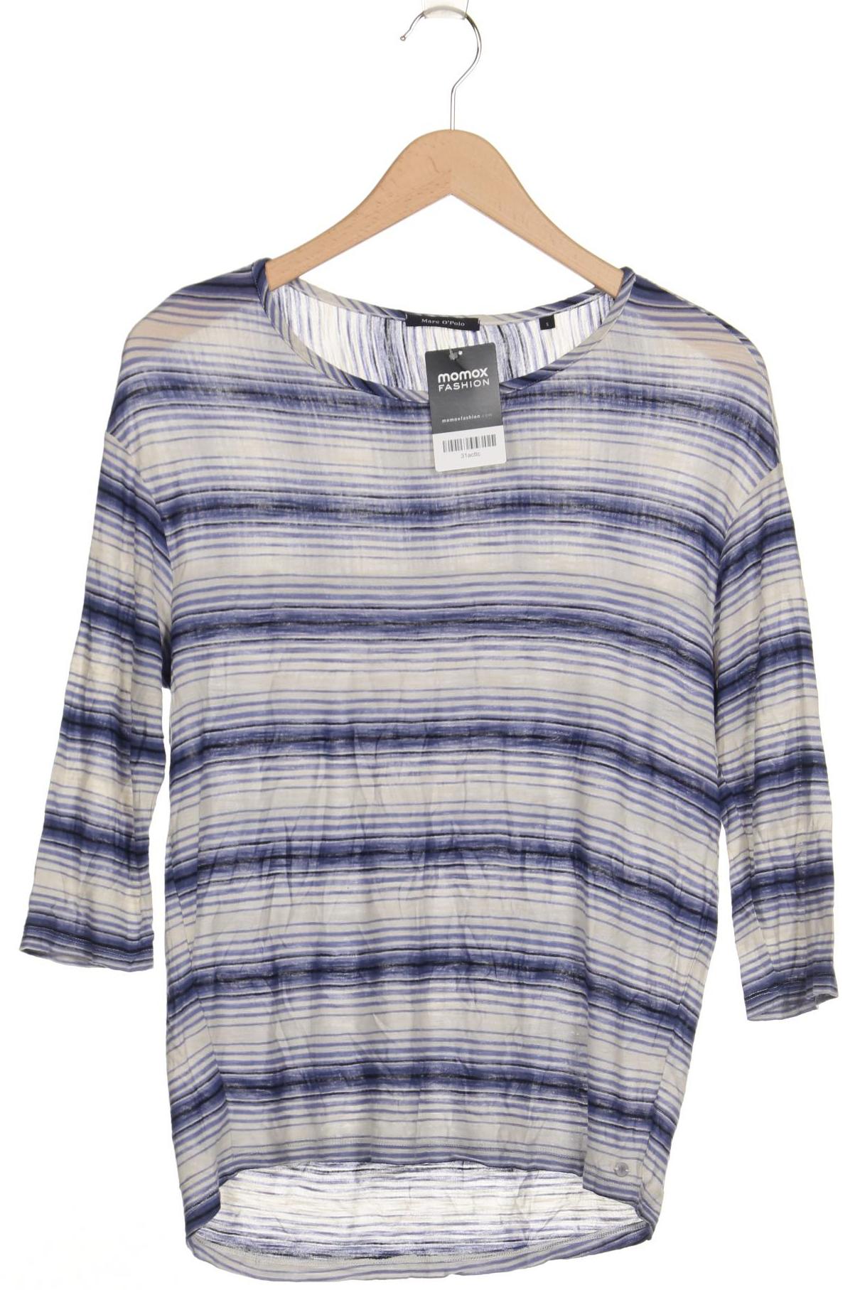 

Marc O Polo Damen Langarmshirt, blau, Gr. 36