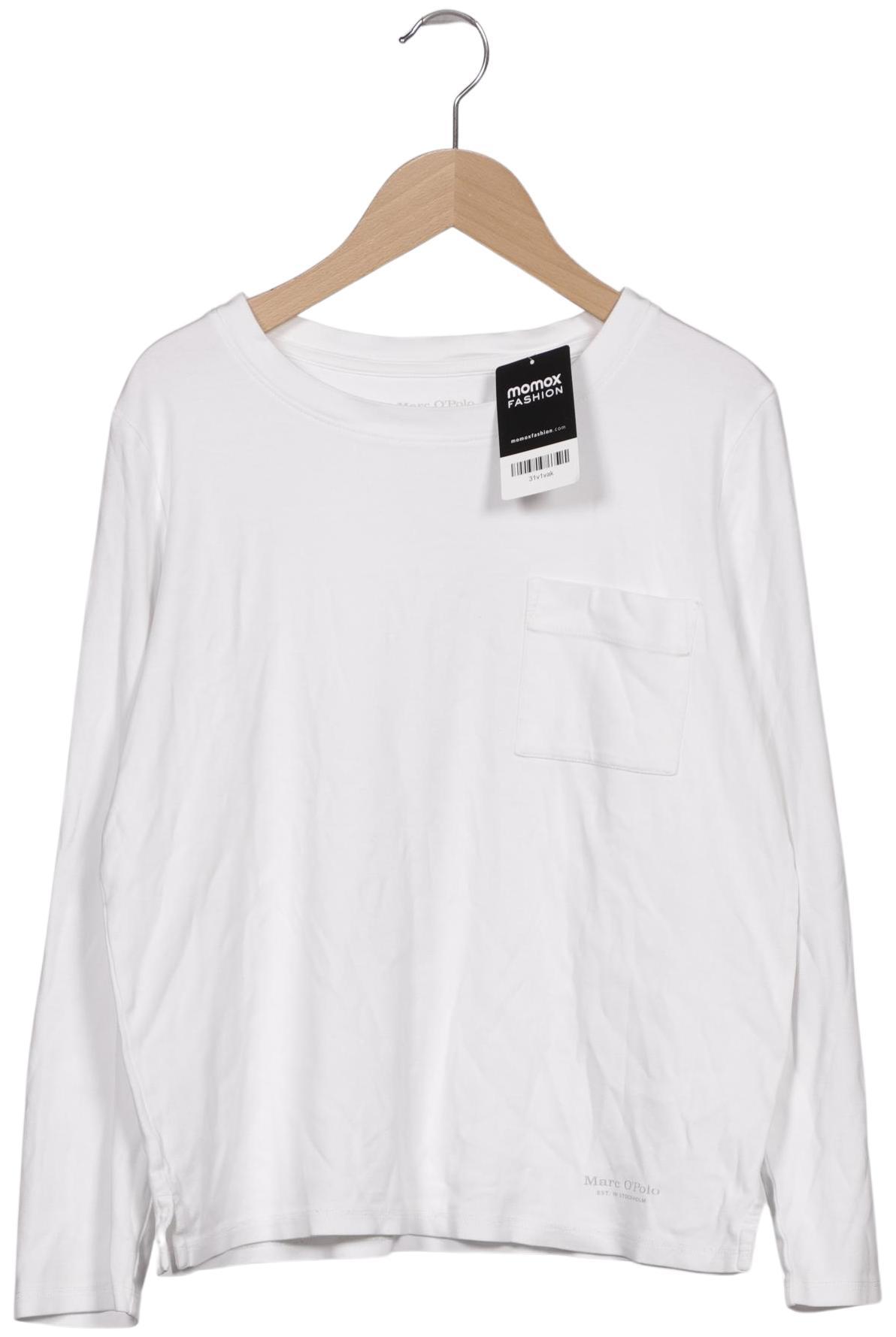 

Marc O Polo Damen Langarmshirt, weiß, Gr. 34