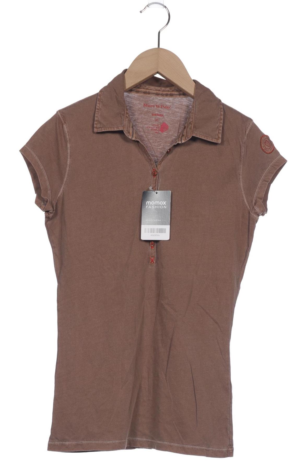 

Marc O Polo Damen Poloshirt, braun, Gr. 34