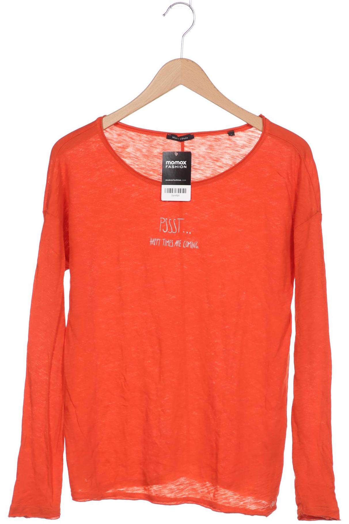 

Marc O Polo Damen Langarmshirt, orange, Gr. 36