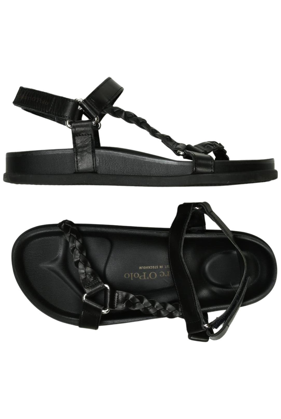 

Marc O Polo Damen Sandale, schwarz, Gr. 38