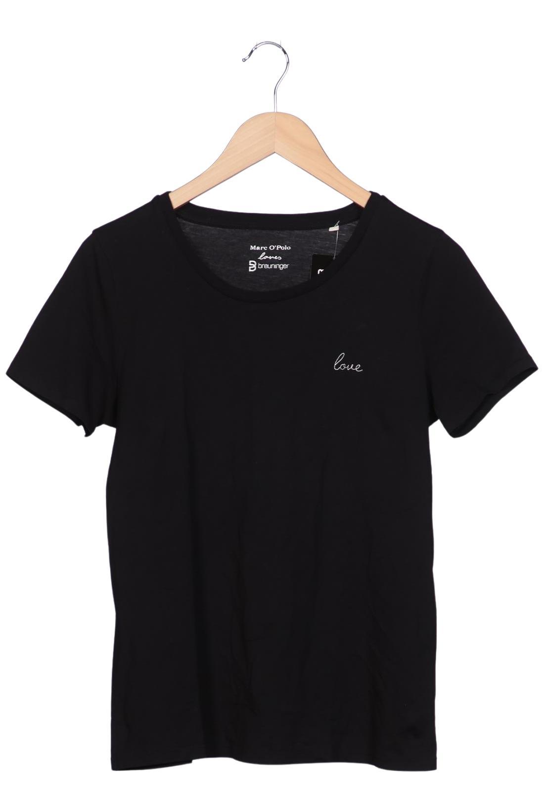 

Marc O Polo Damen T-Shirt, schwarz, Gr. 38