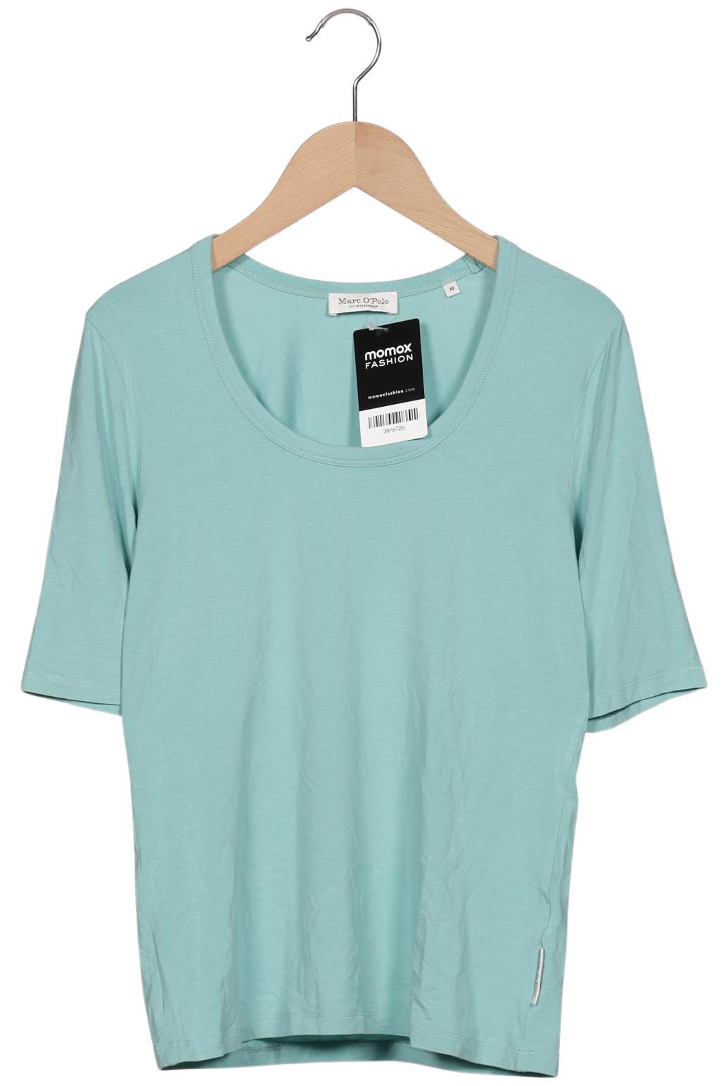 

Marc O Polo Damen T-Shirt, türkis, Gr. 34