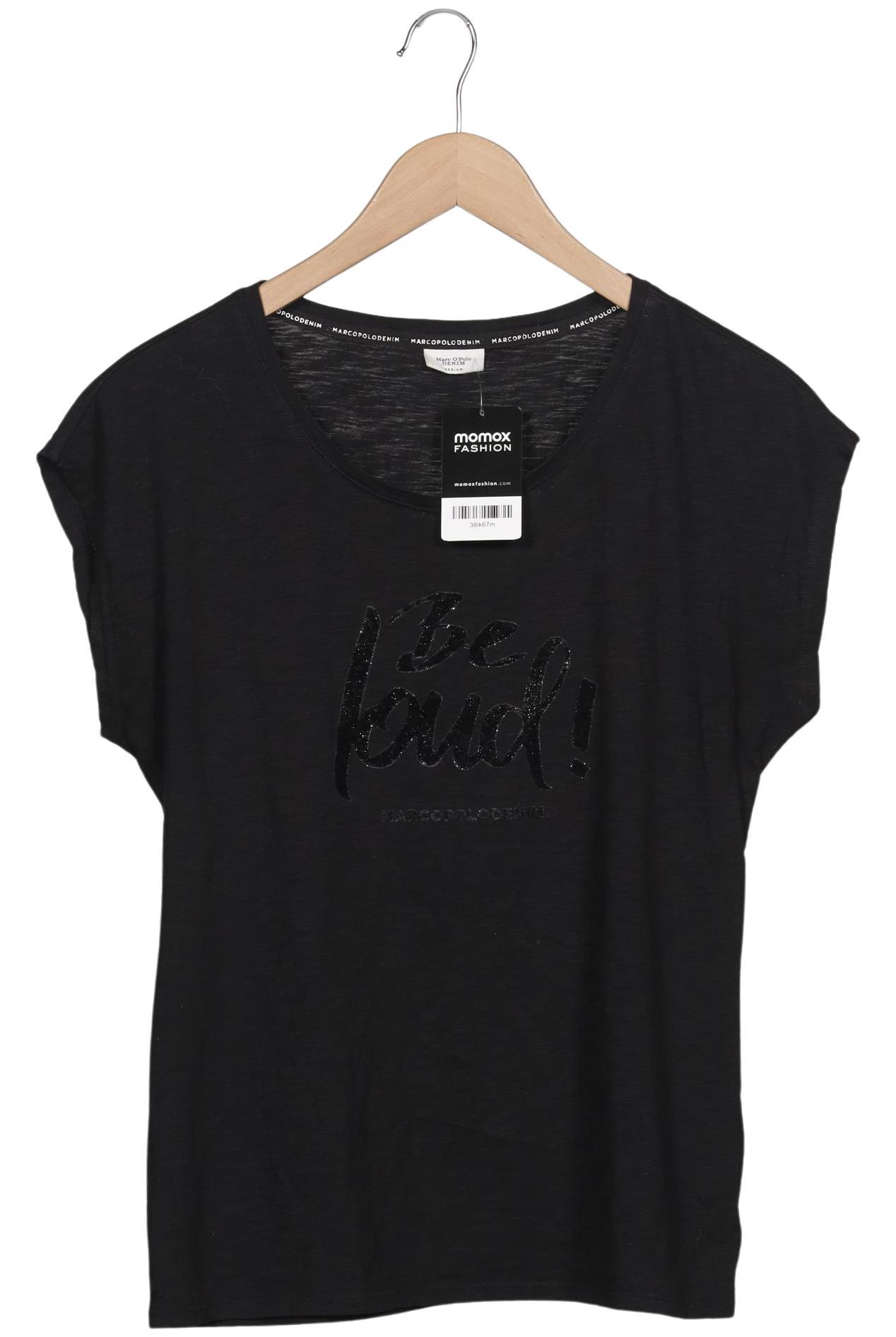 

Marc O Polo Damen T-Shirt, schwarz, Gr. 38