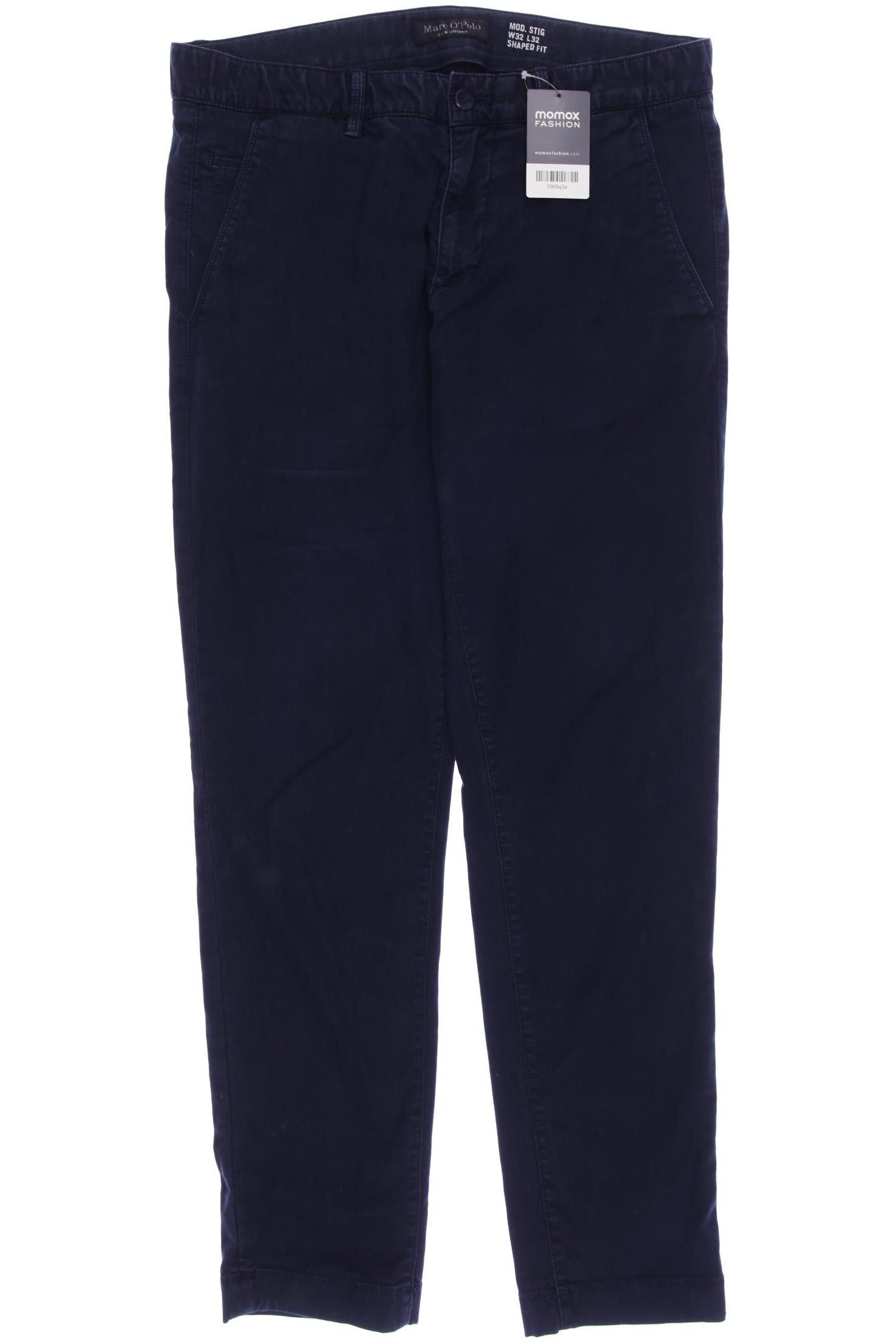 

Marc O Polo Herren Stoffhose, marineblau