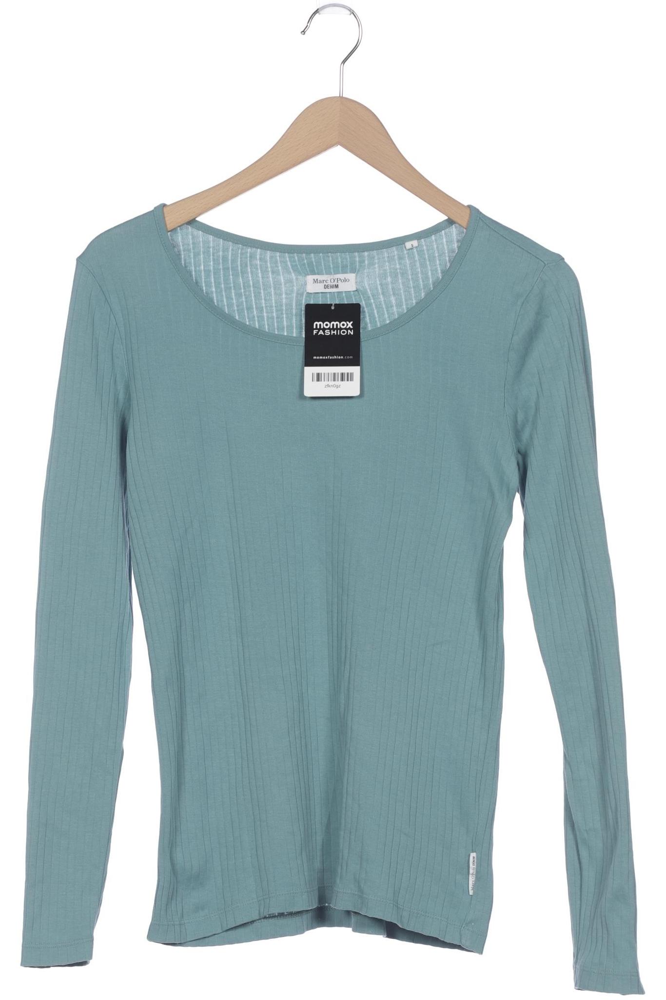 

Marc O Polo Damen Langarmshirt, türkis, Gr. 36